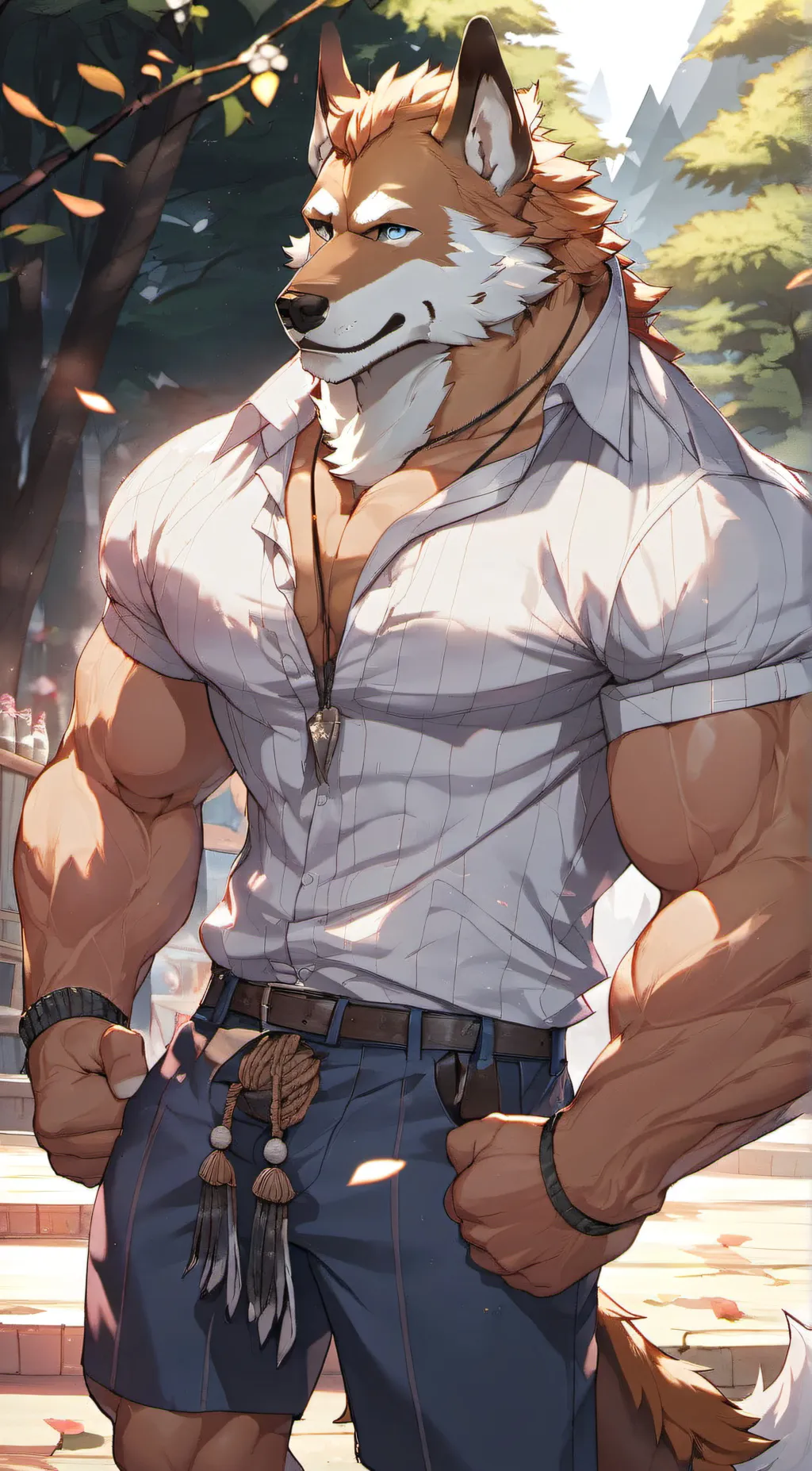 ai character: Charles McDonalds background