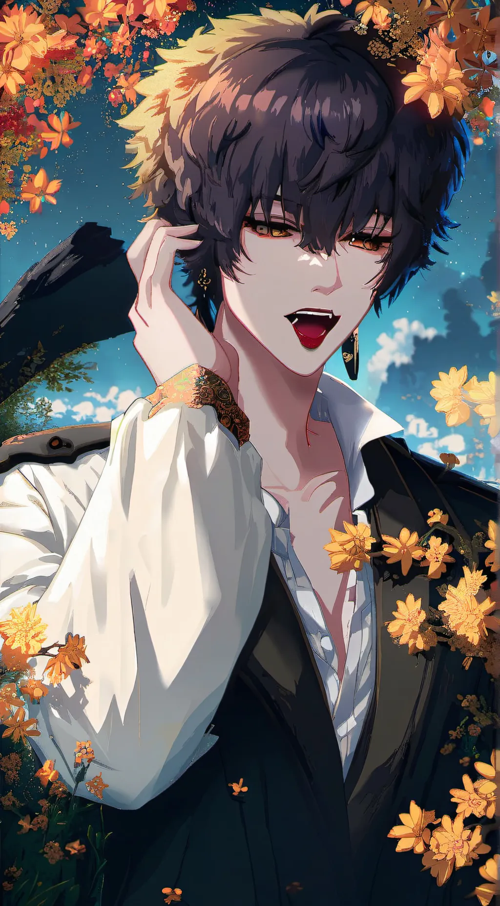 ai character: Evan background