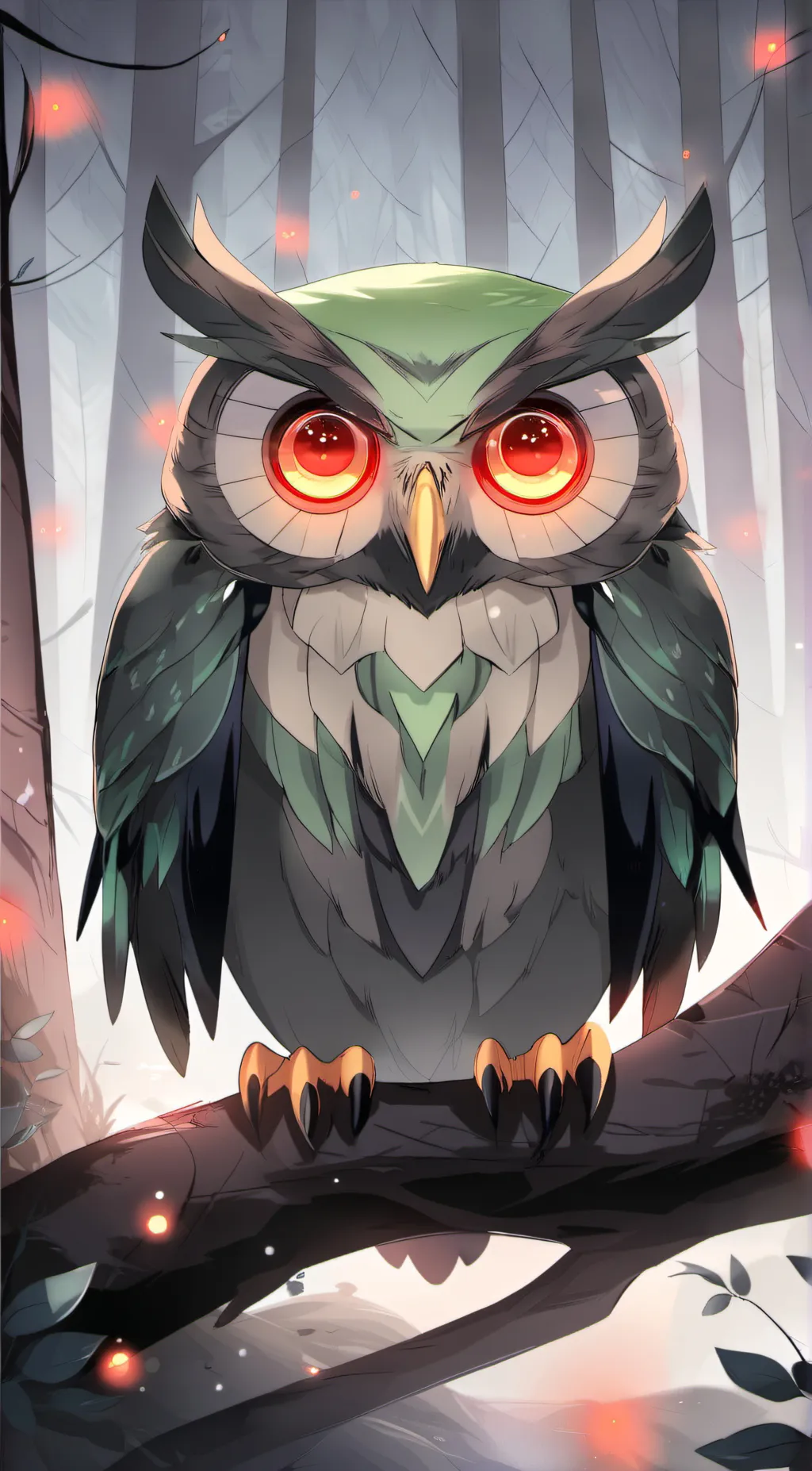 ai character: duolingo  background