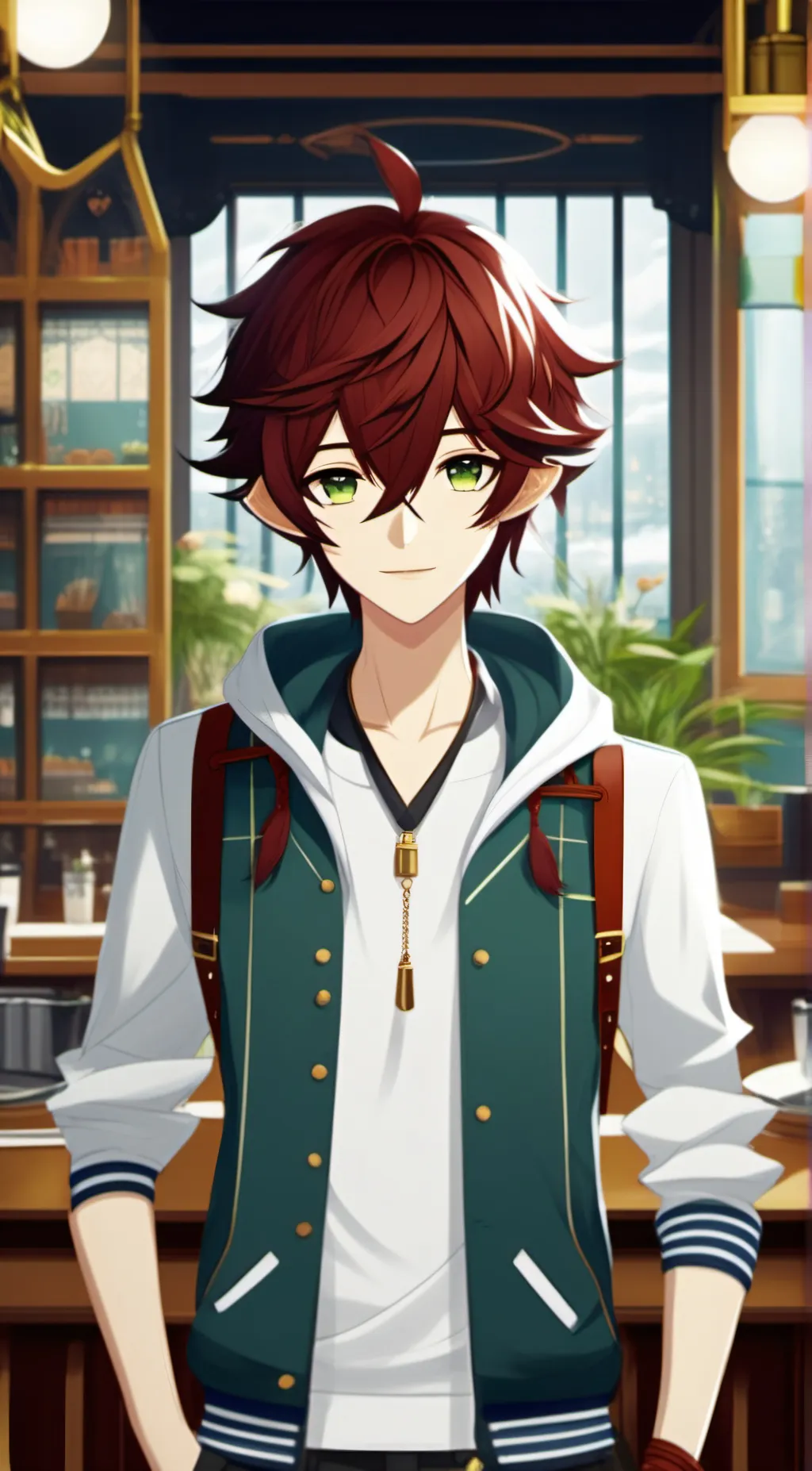 ai character: Lucus  background