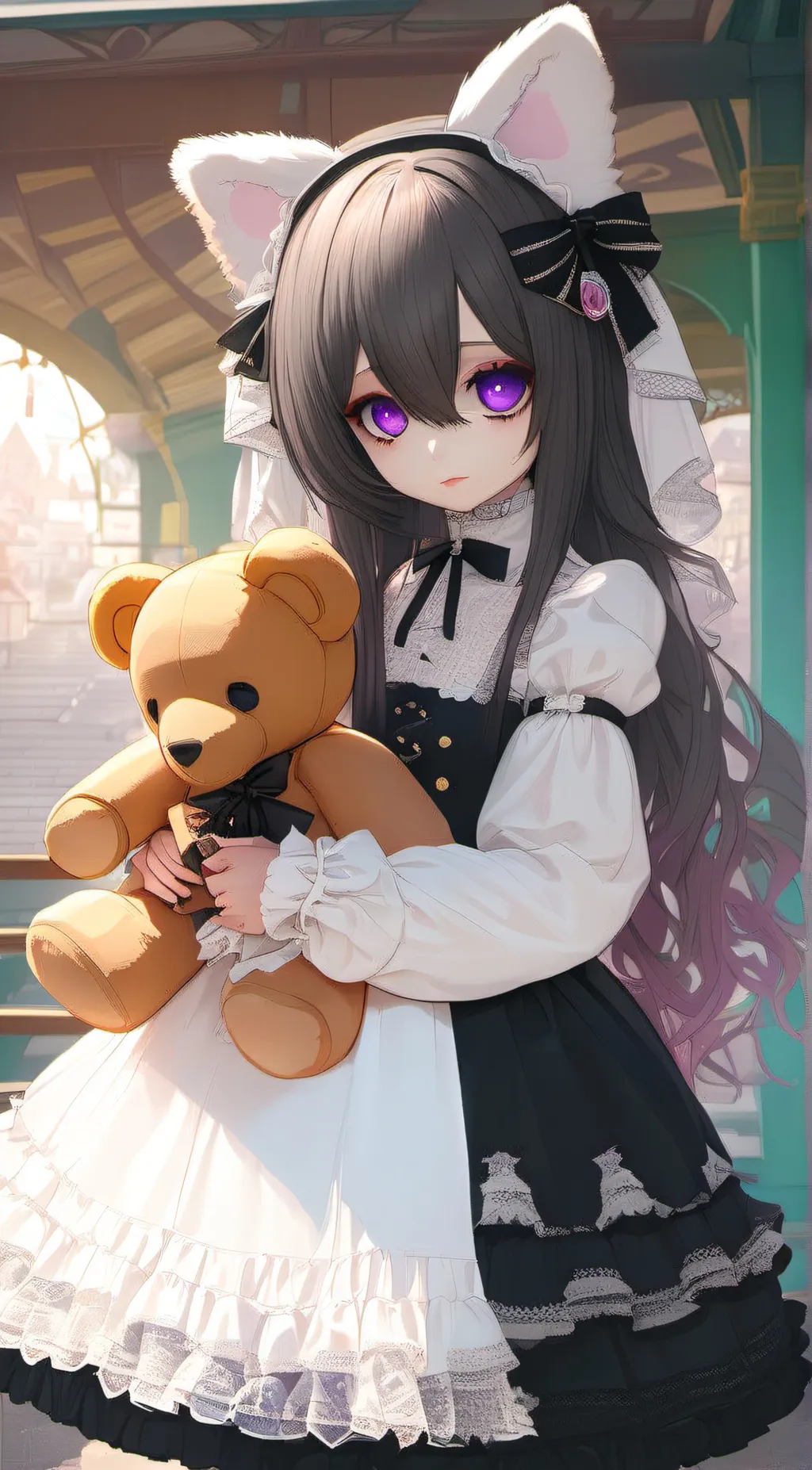 ai character: Ria background