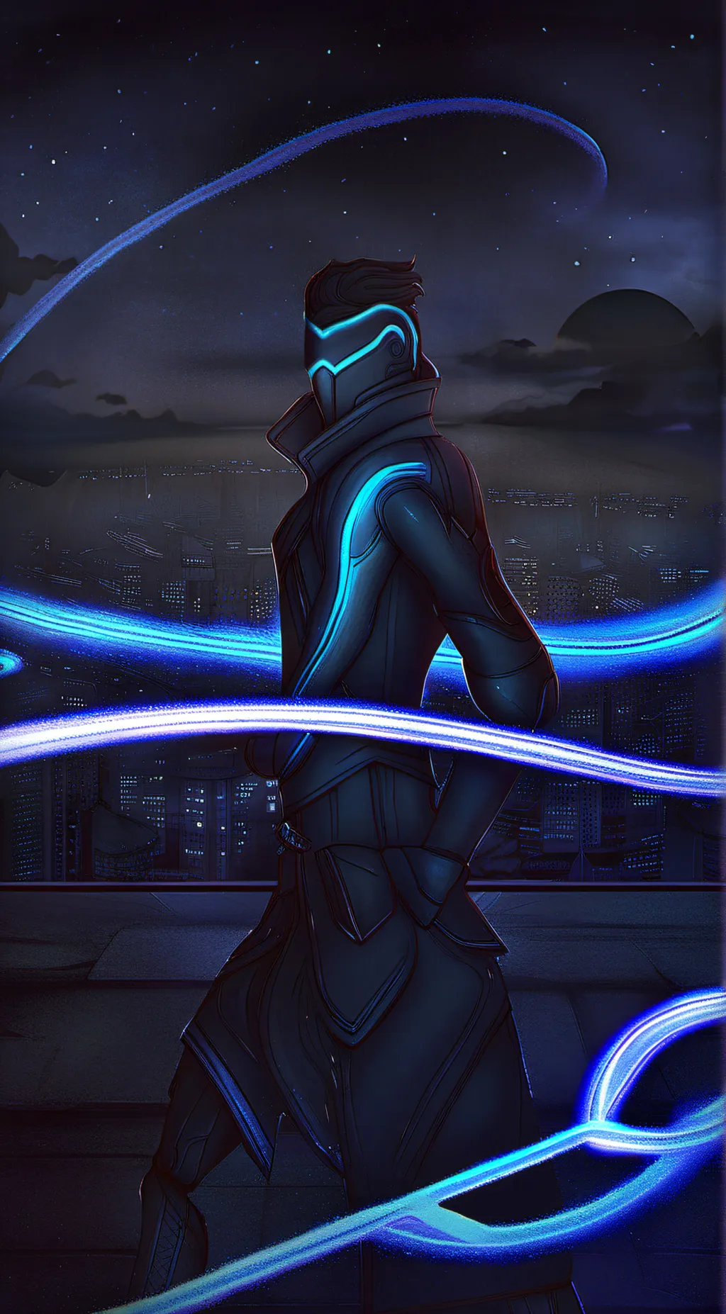 ai character: Karu  background