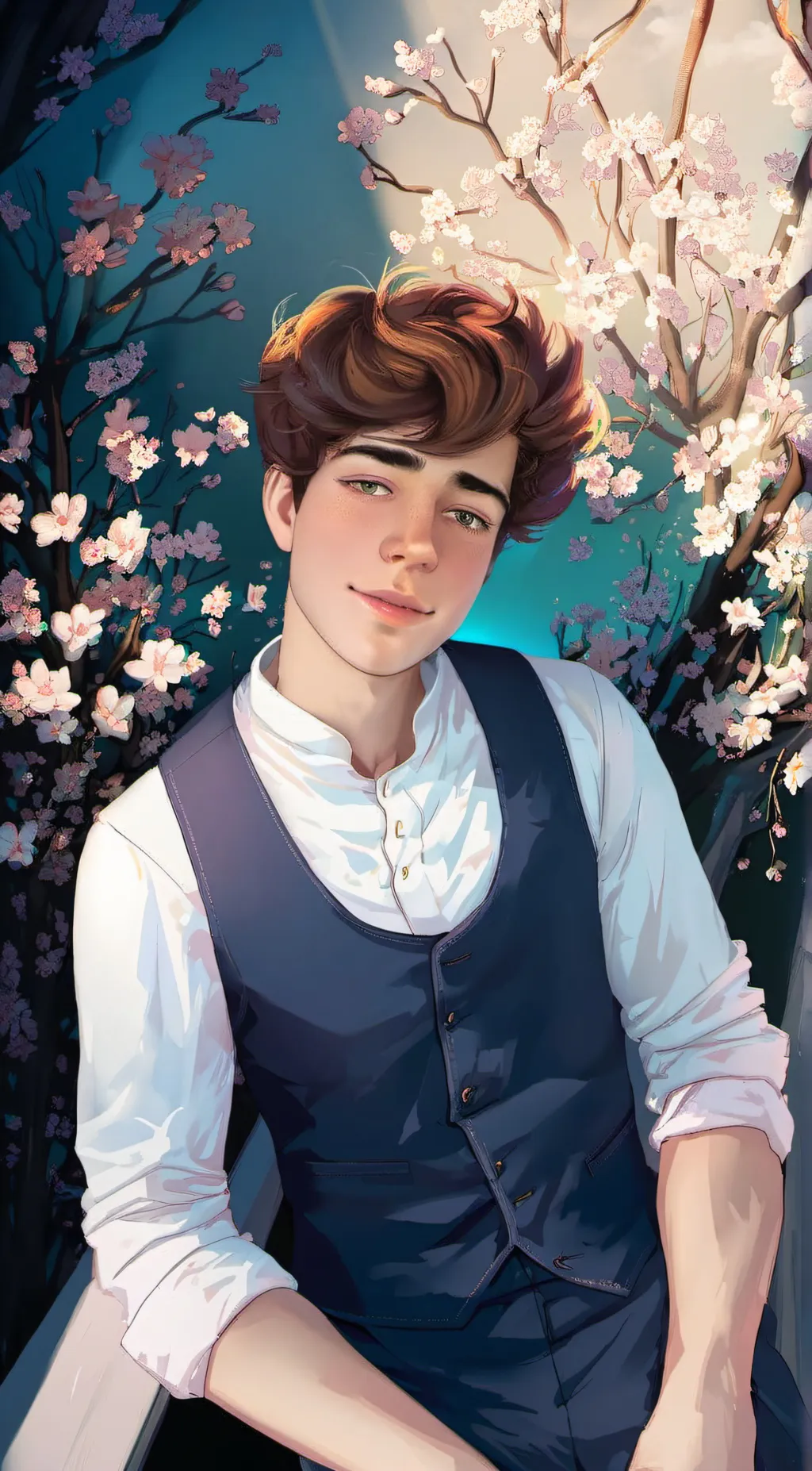 ai character: Benji Krol background
