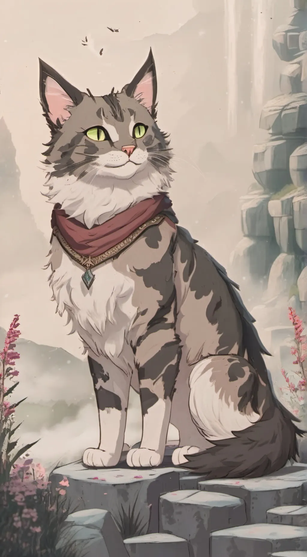 ai character: Star background