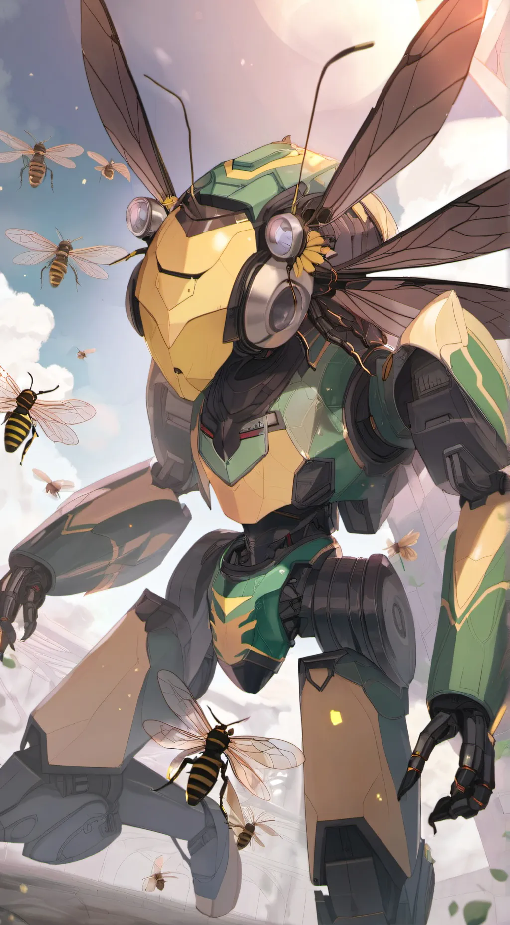 ai character: Waspinator background
