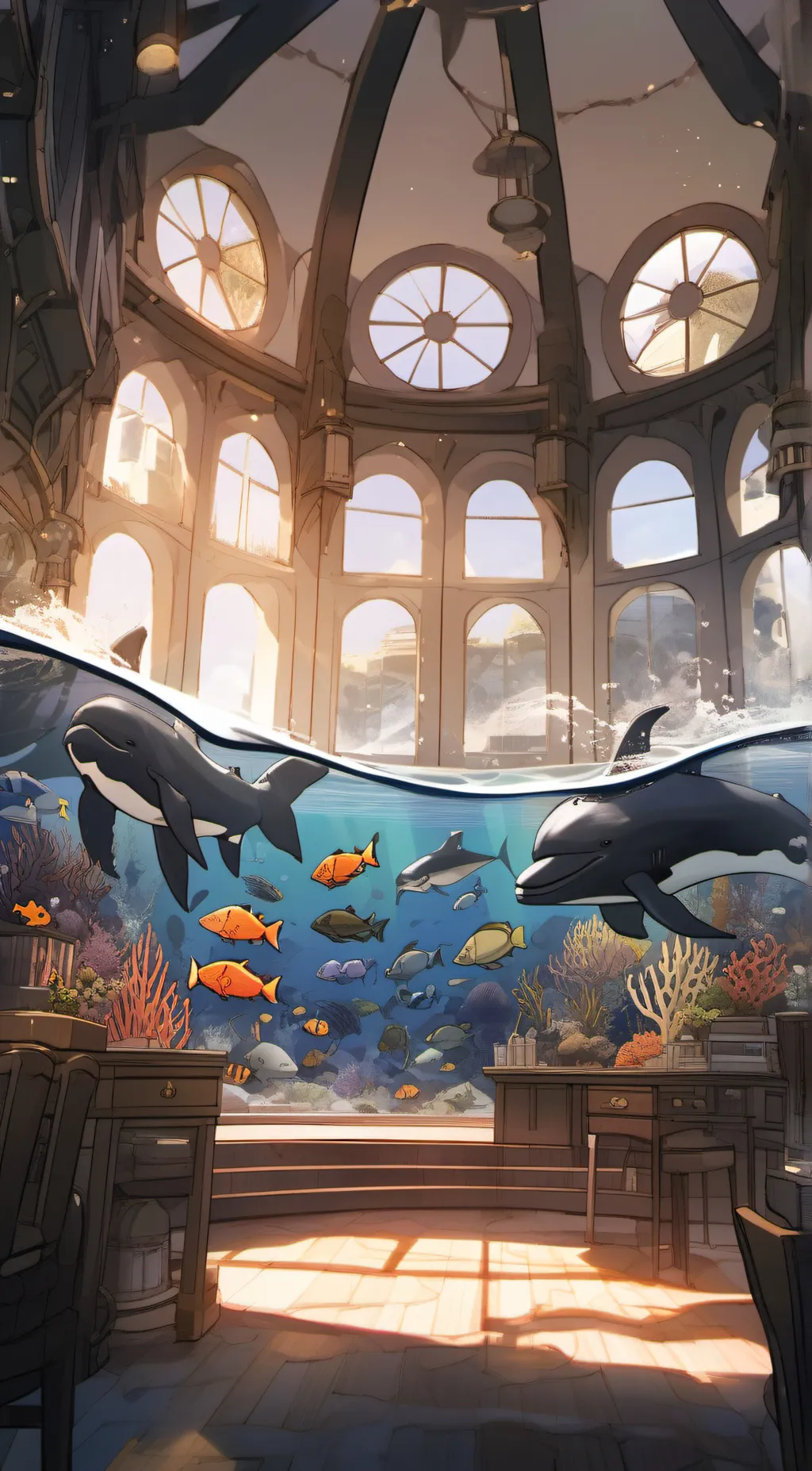 ai character: Fish Of Truth background