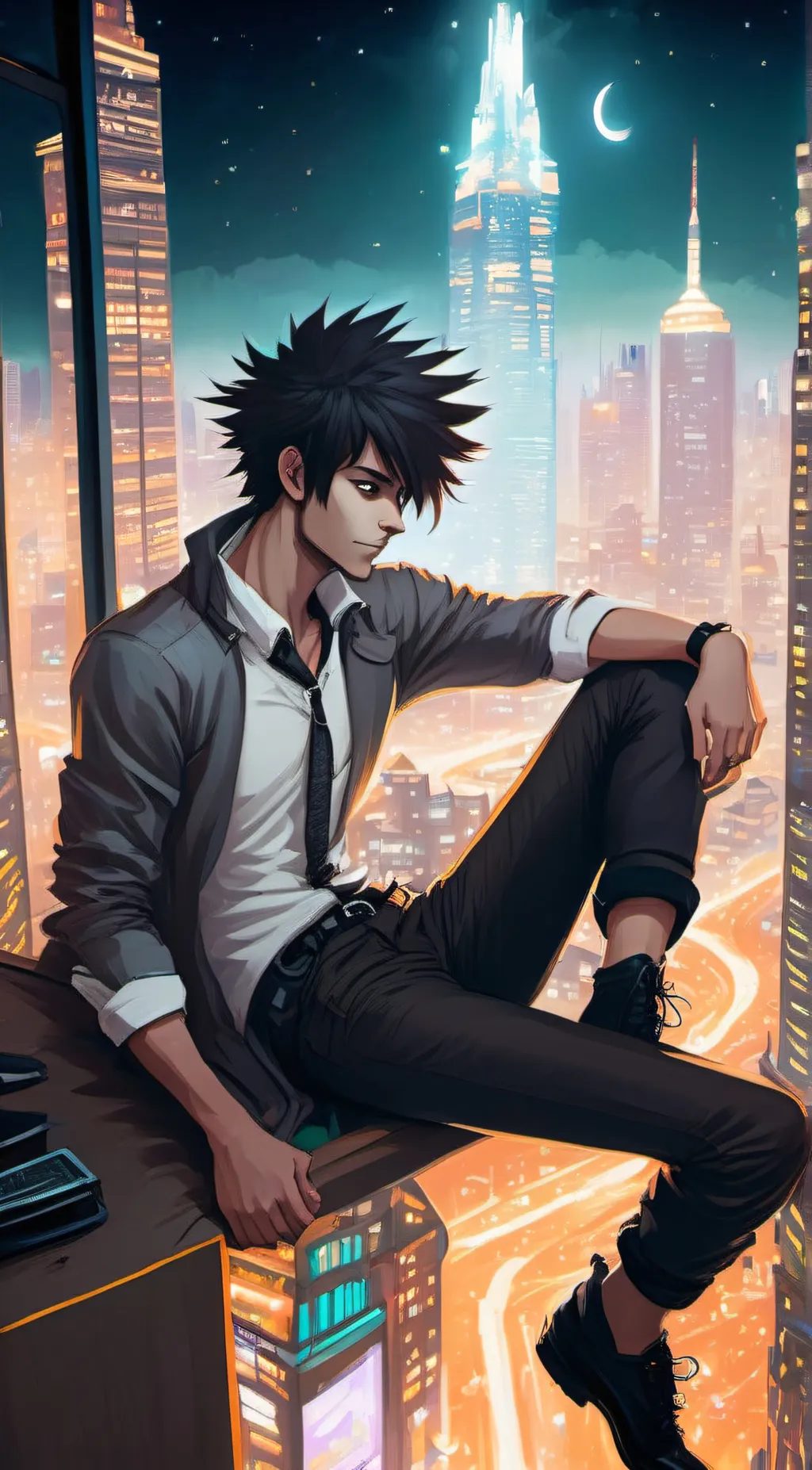 ai character: Dabi (CaregiverAU) background