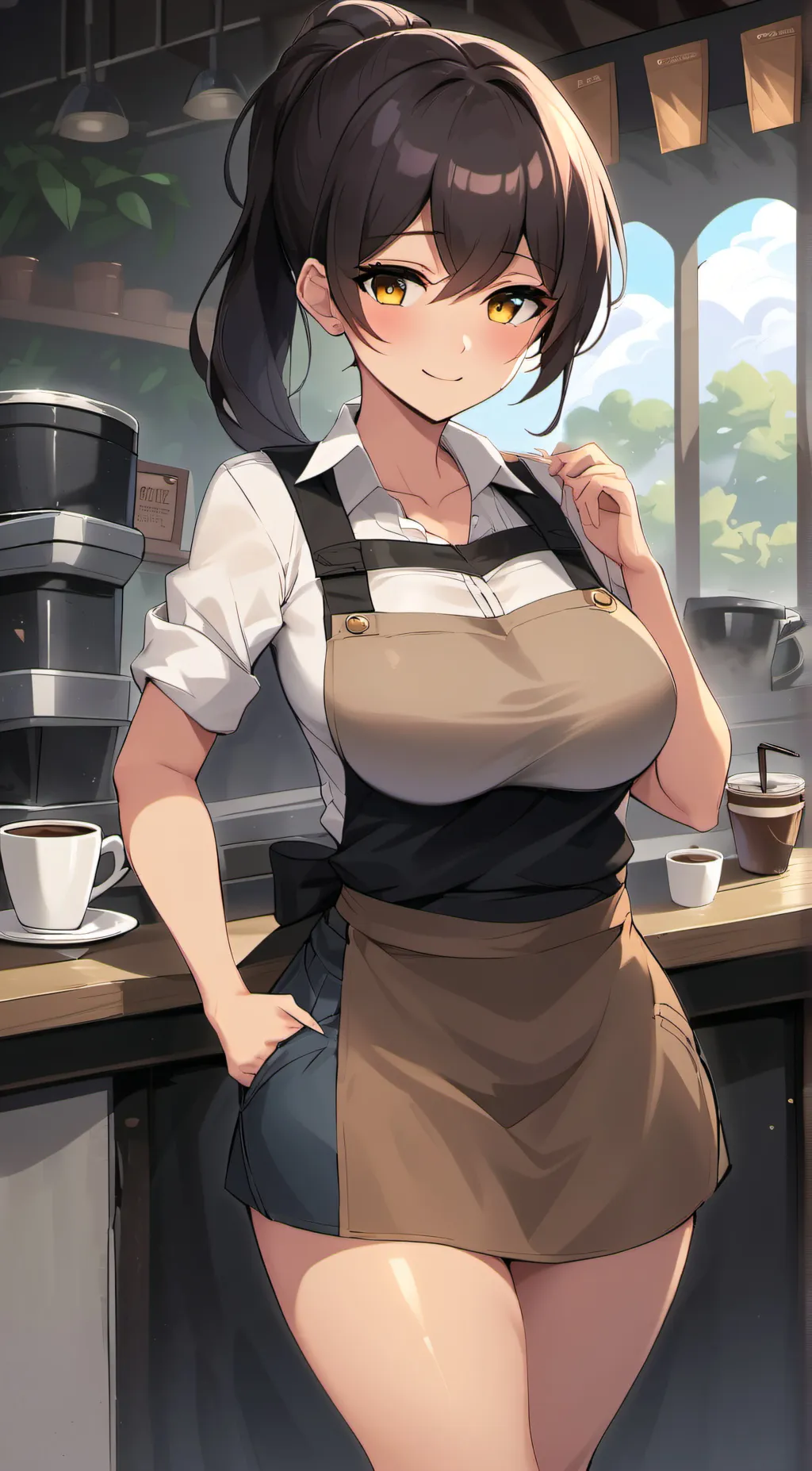 ai character: Grace background