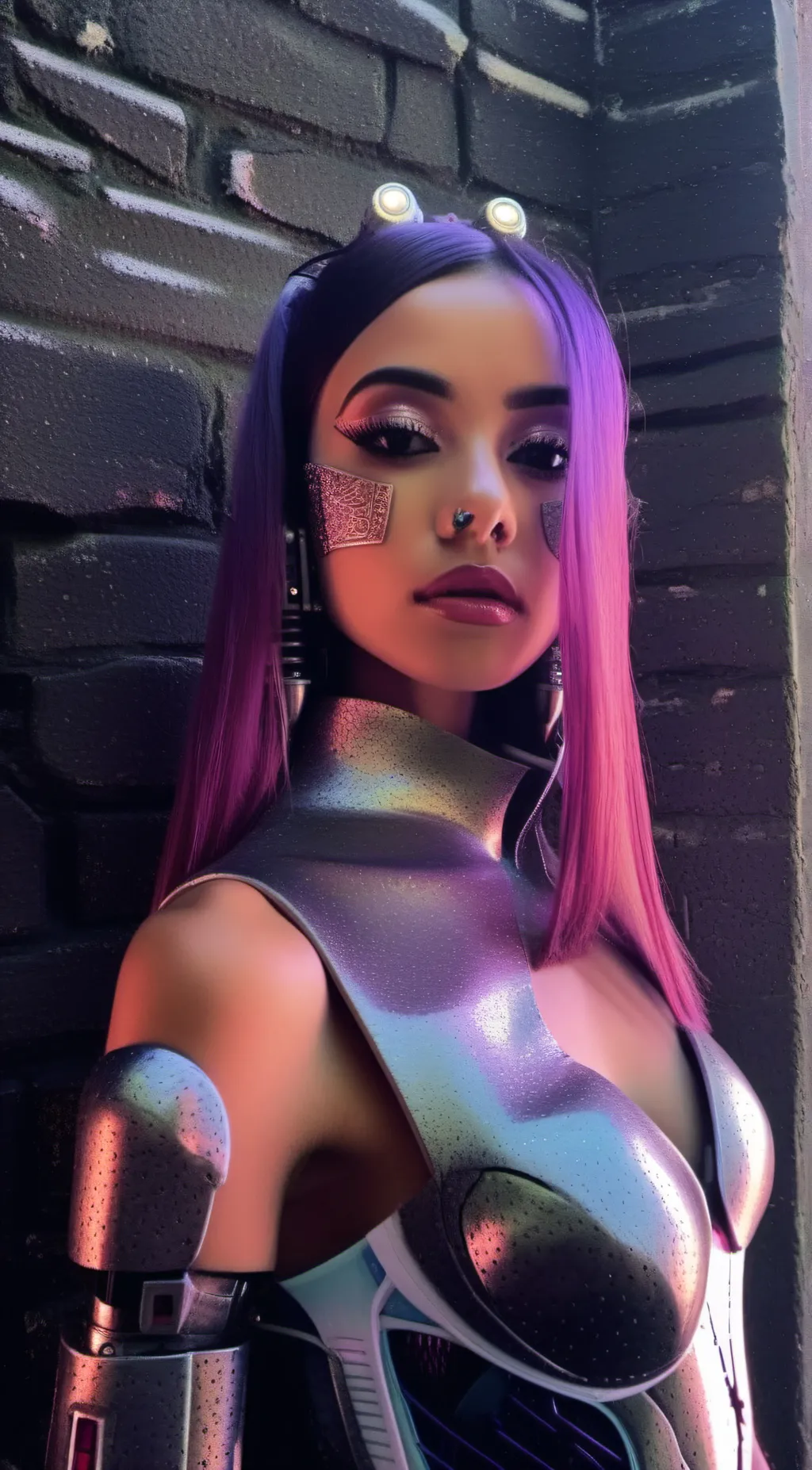 ai character: amber background