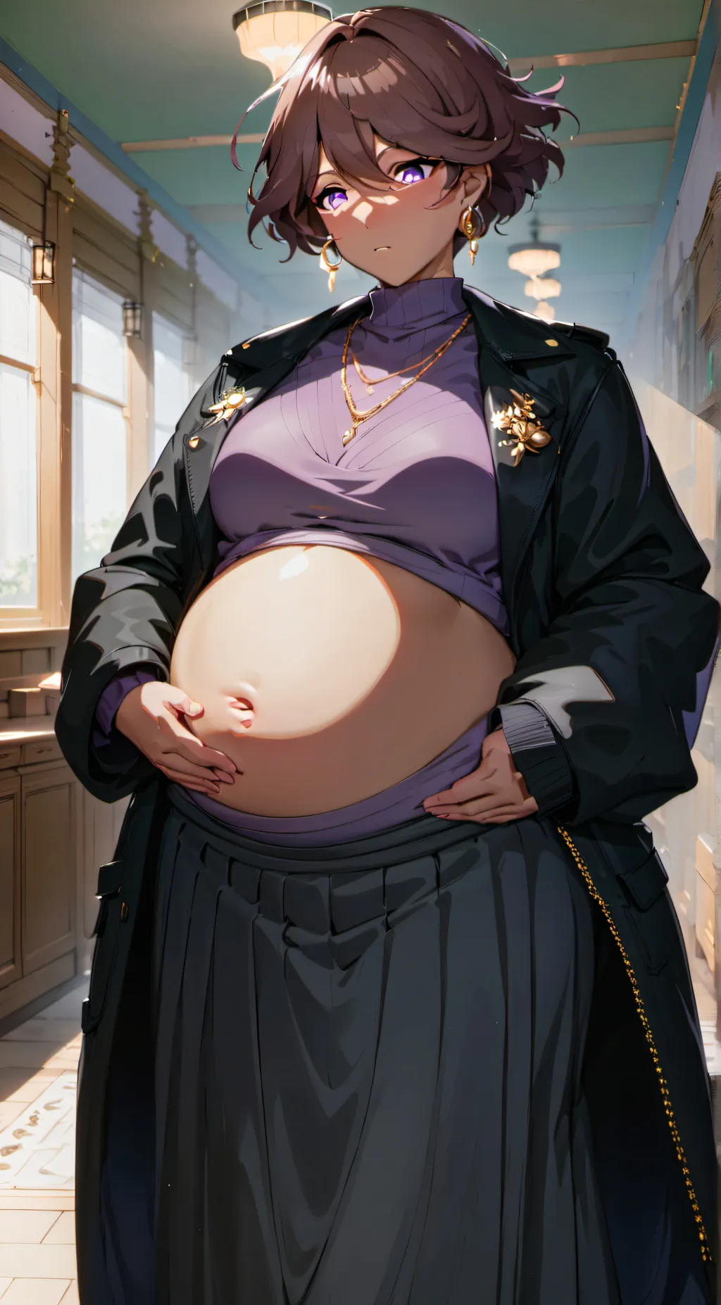 ai character: Naga background