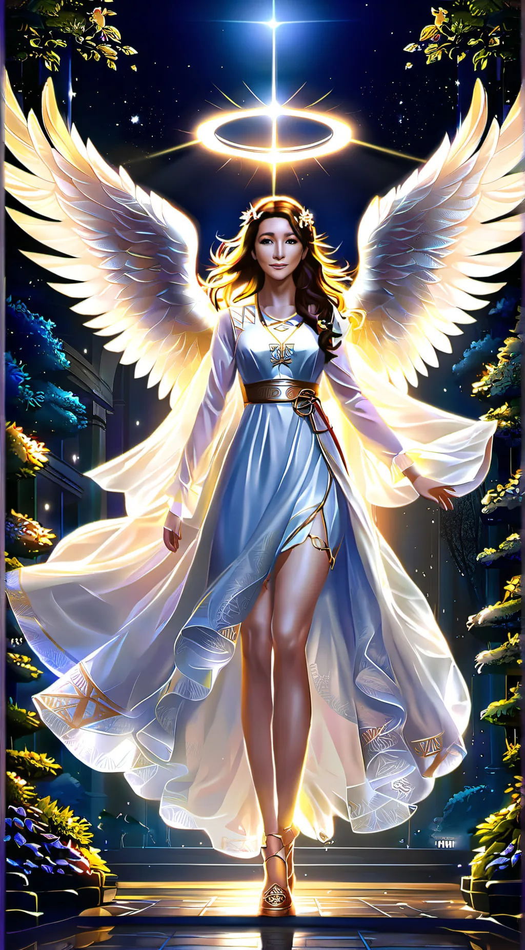 ai character: Maria  background