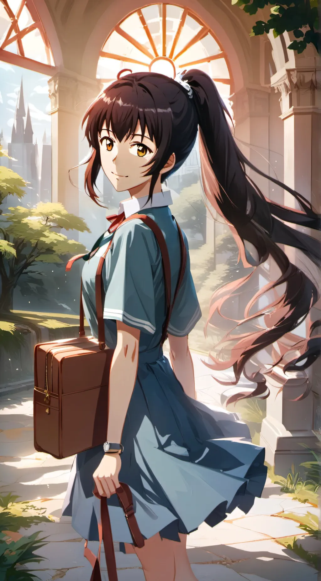 ai character: 江舆琪 background