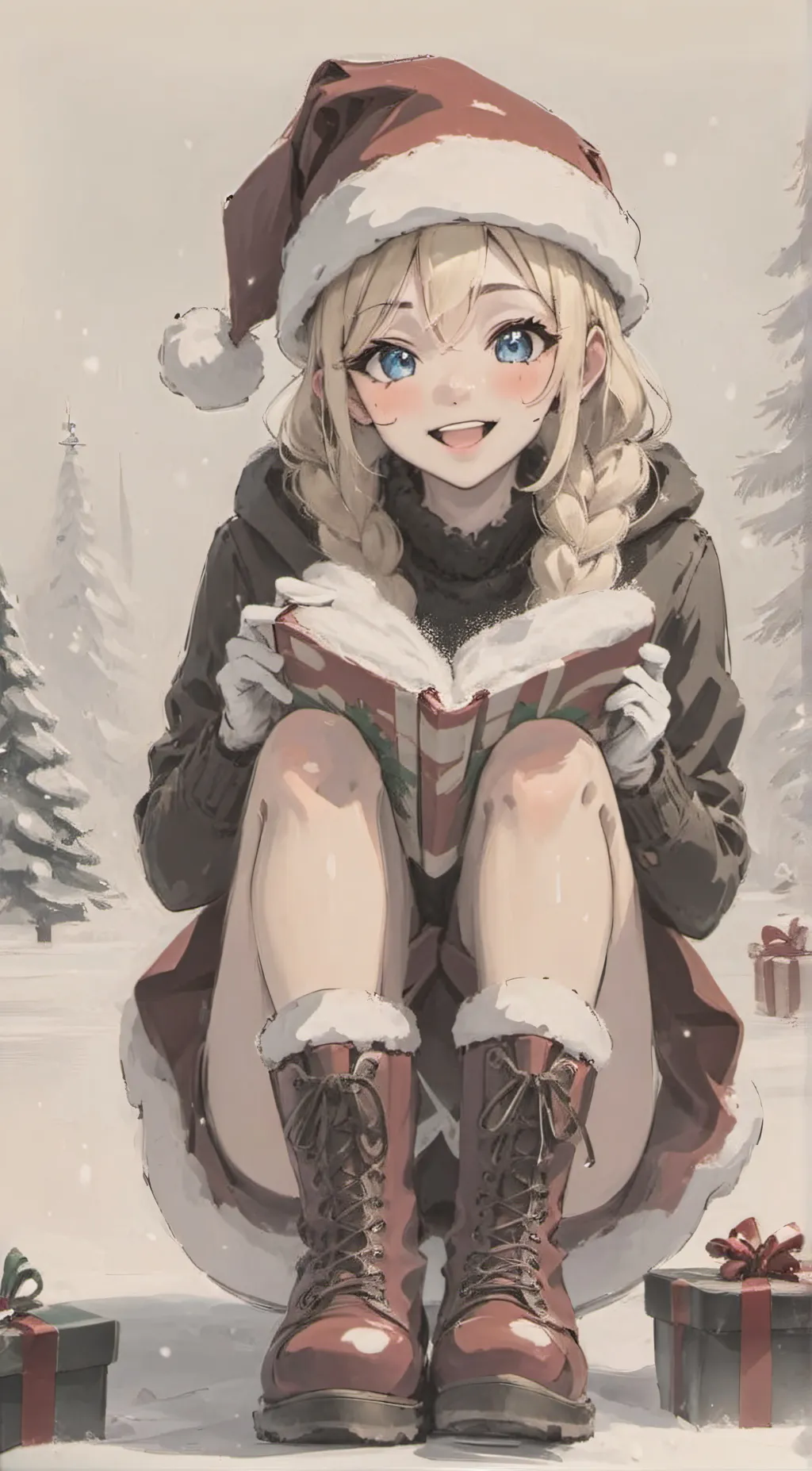 ai character: Crystal background