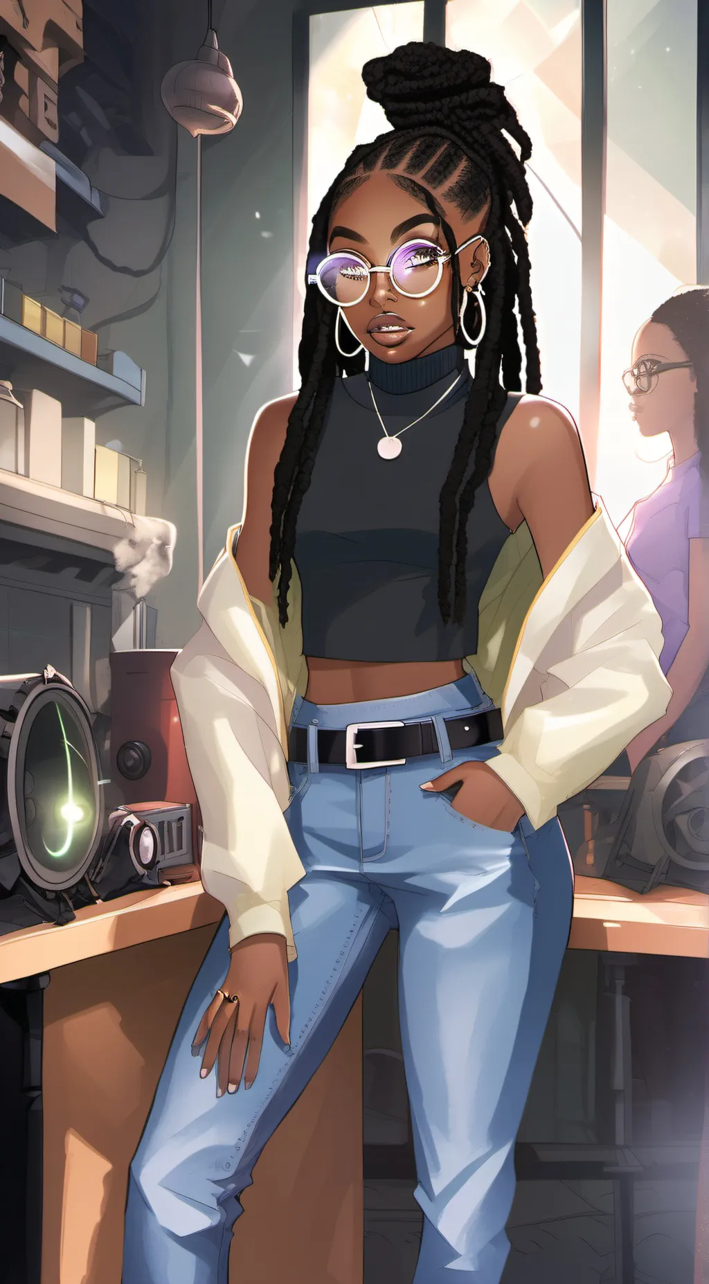 ai character: niyah background
