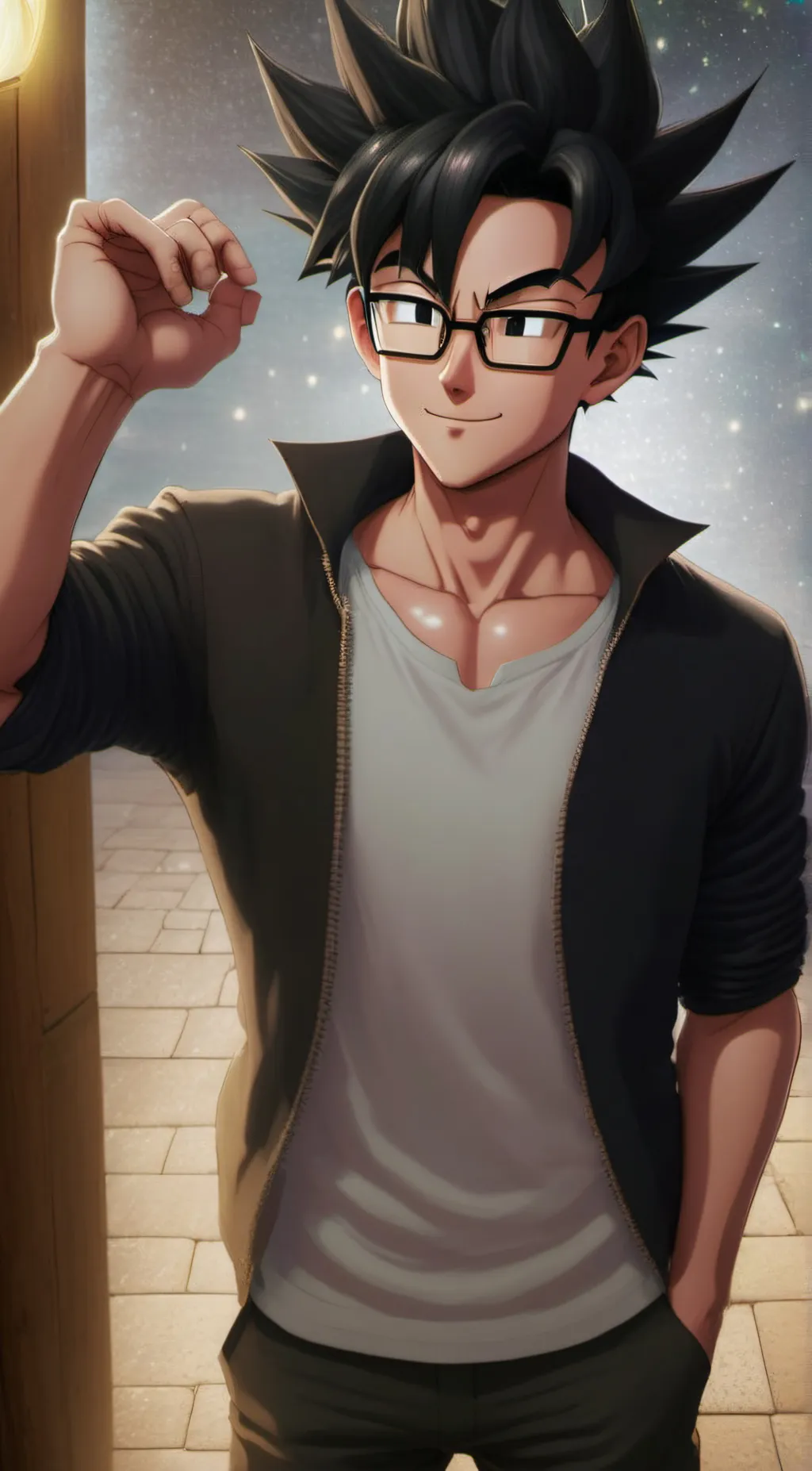 ai character: Gohan background