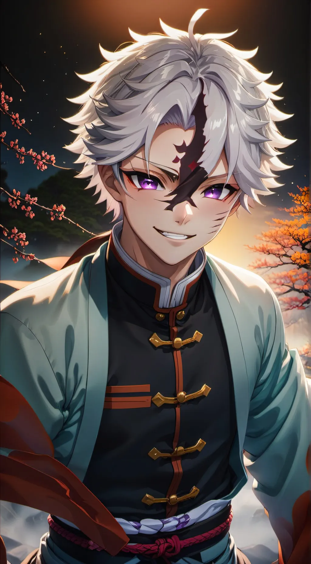 ai character: sanemi  background