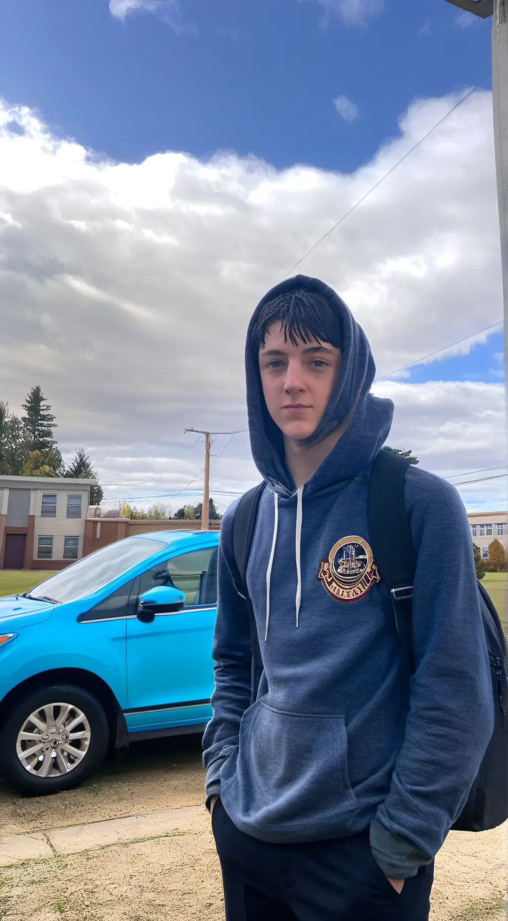 ai character: Papa rat  background