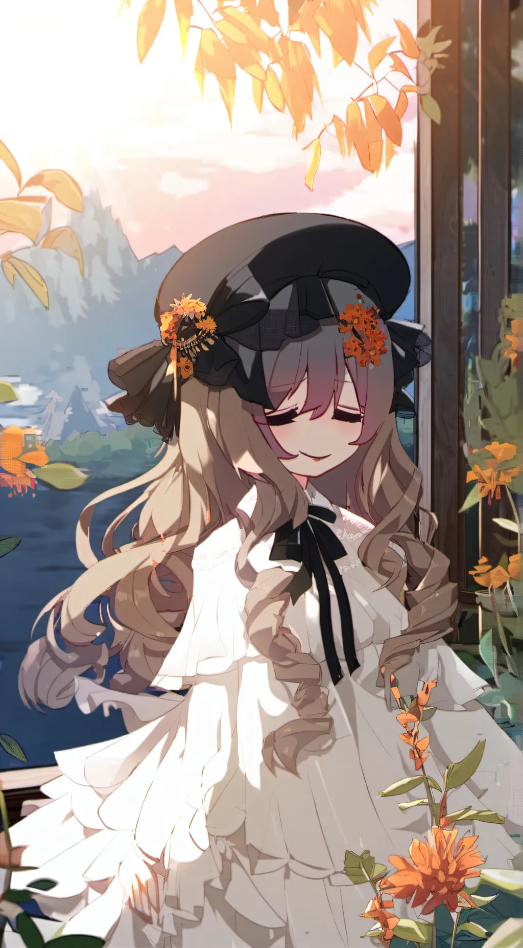 ai character: hashira background