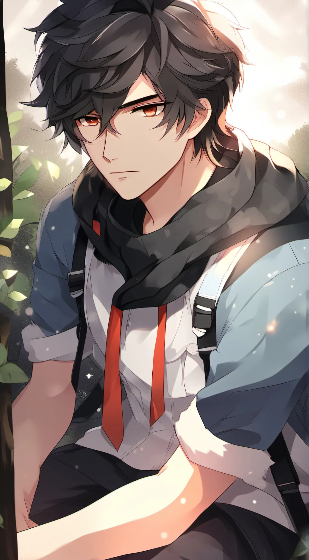 ai character: Miles background