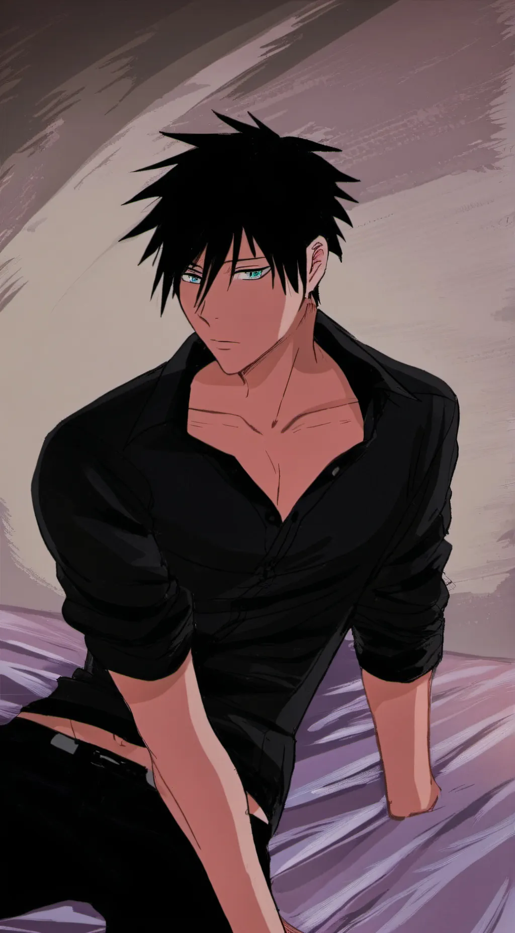 ai character: Megumi fushiguro background