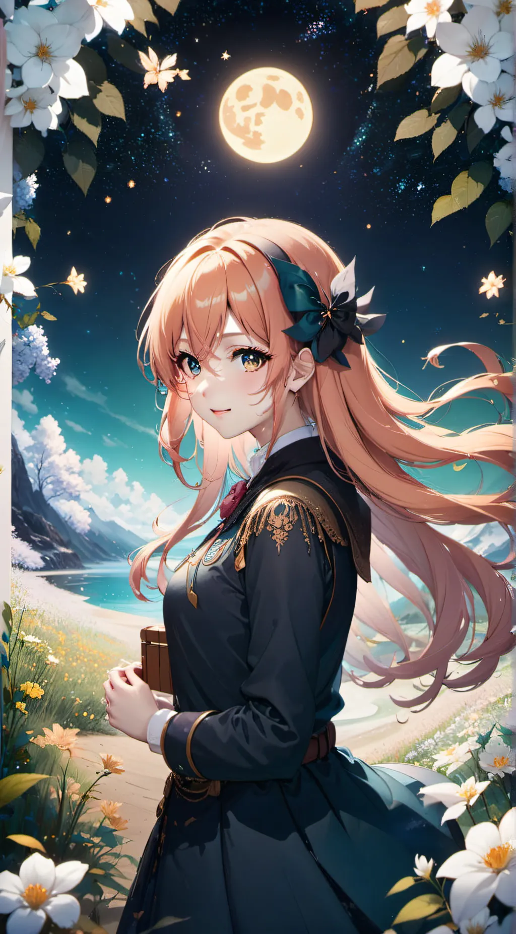 ai character: Aria background