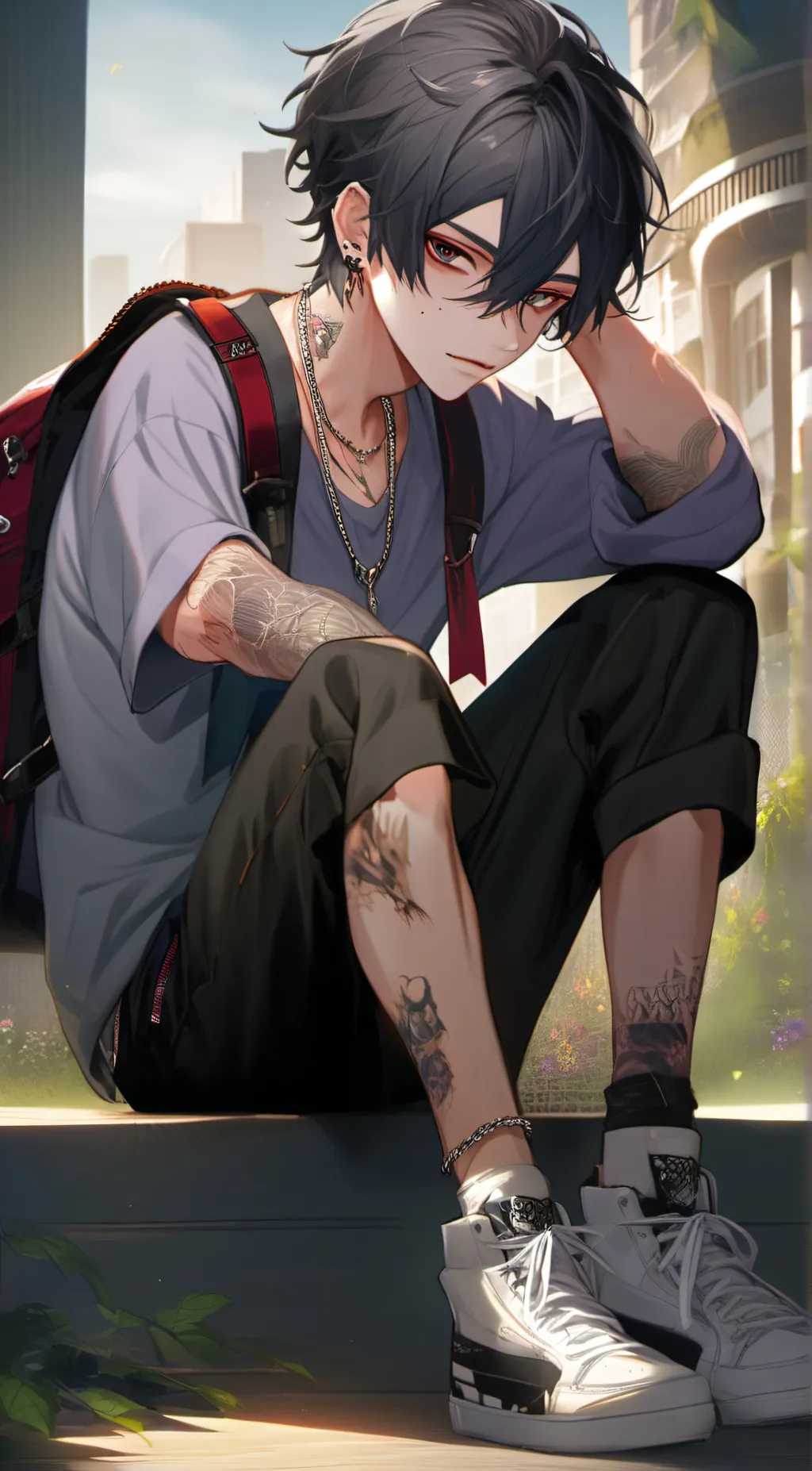 ai character: Toby background