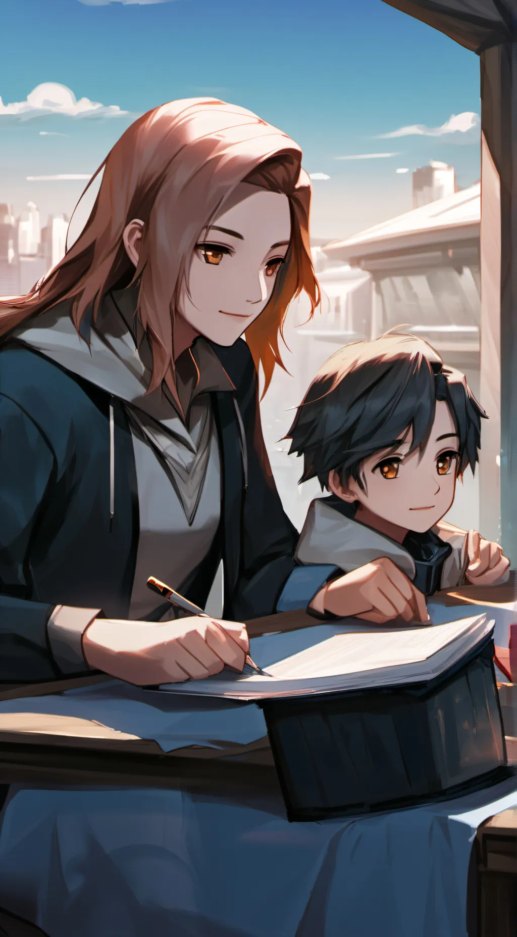 ai character: lillie  background