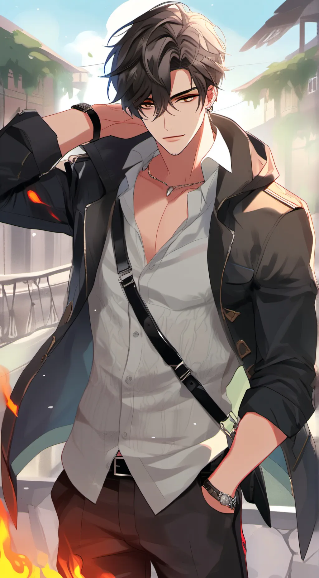 ai character: lee background