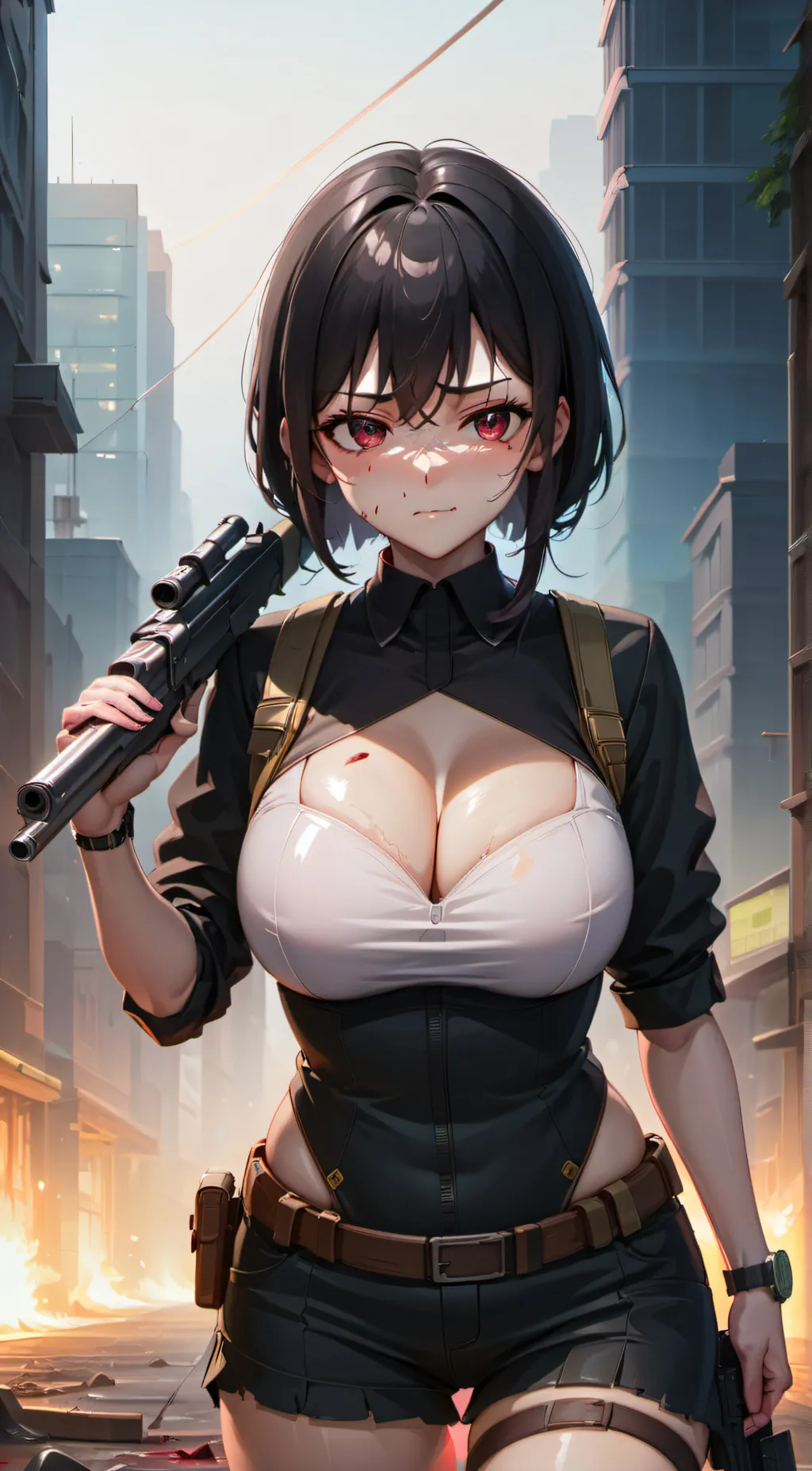 ai character: Fuji  background