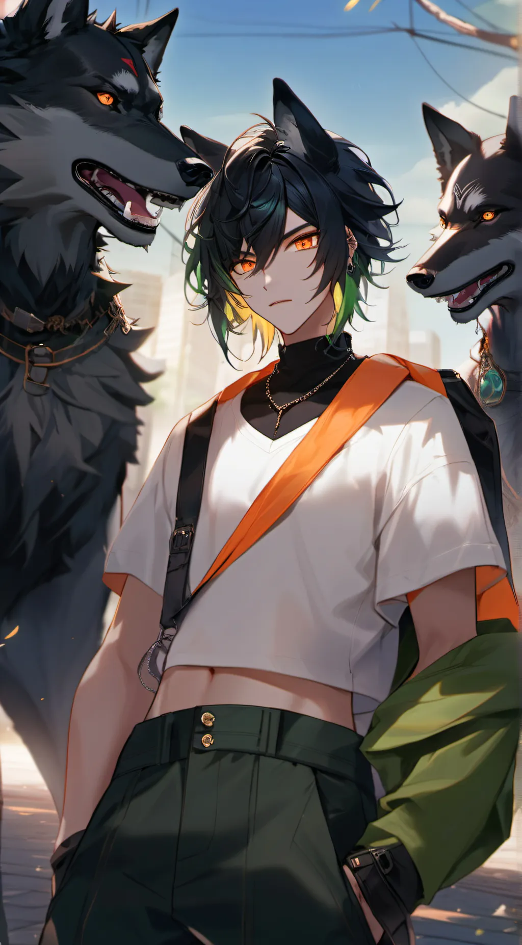 ai character: Daku background