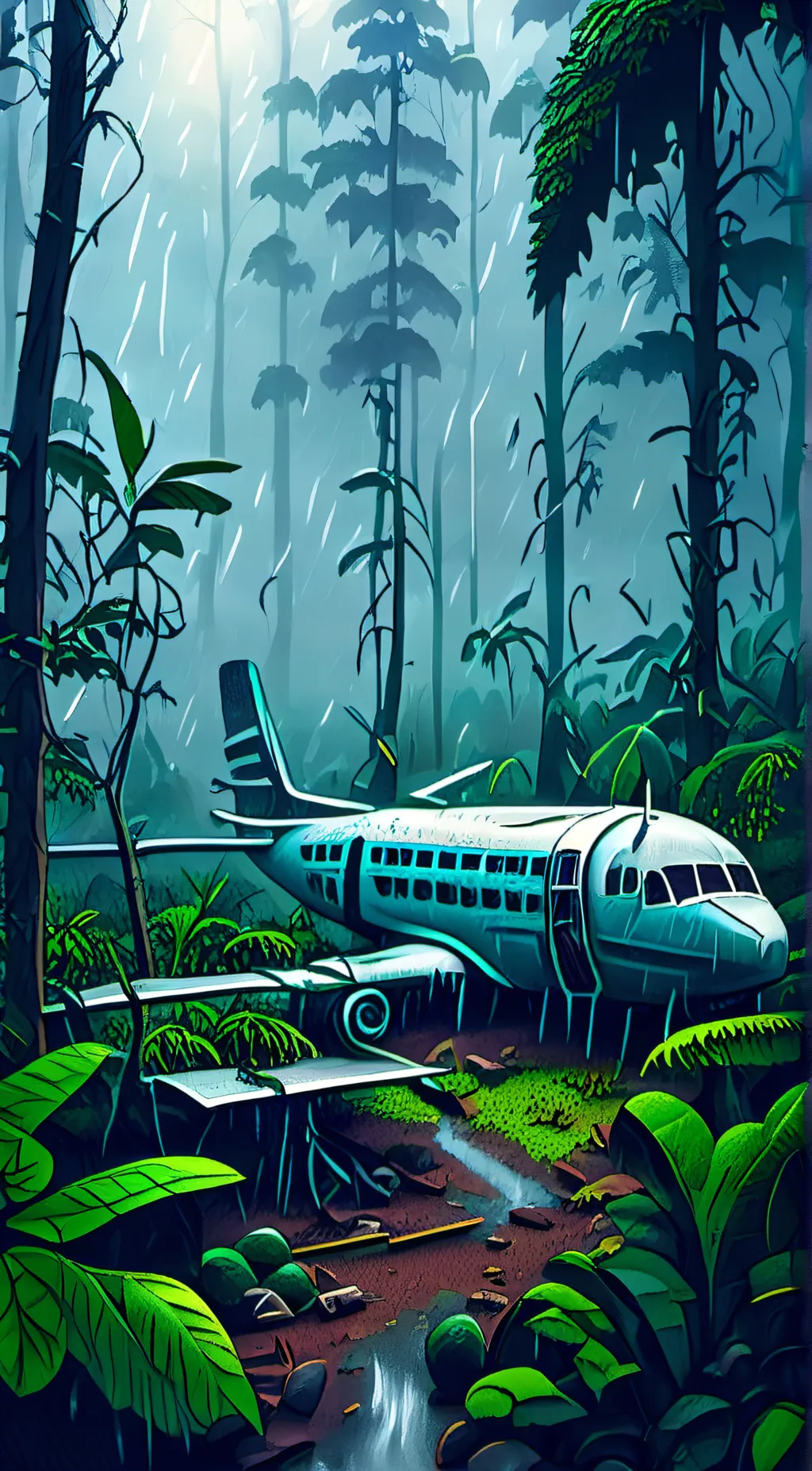 ai character: jurassic park III background