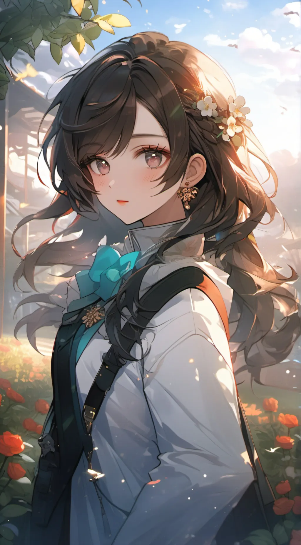 ai character: ash  background