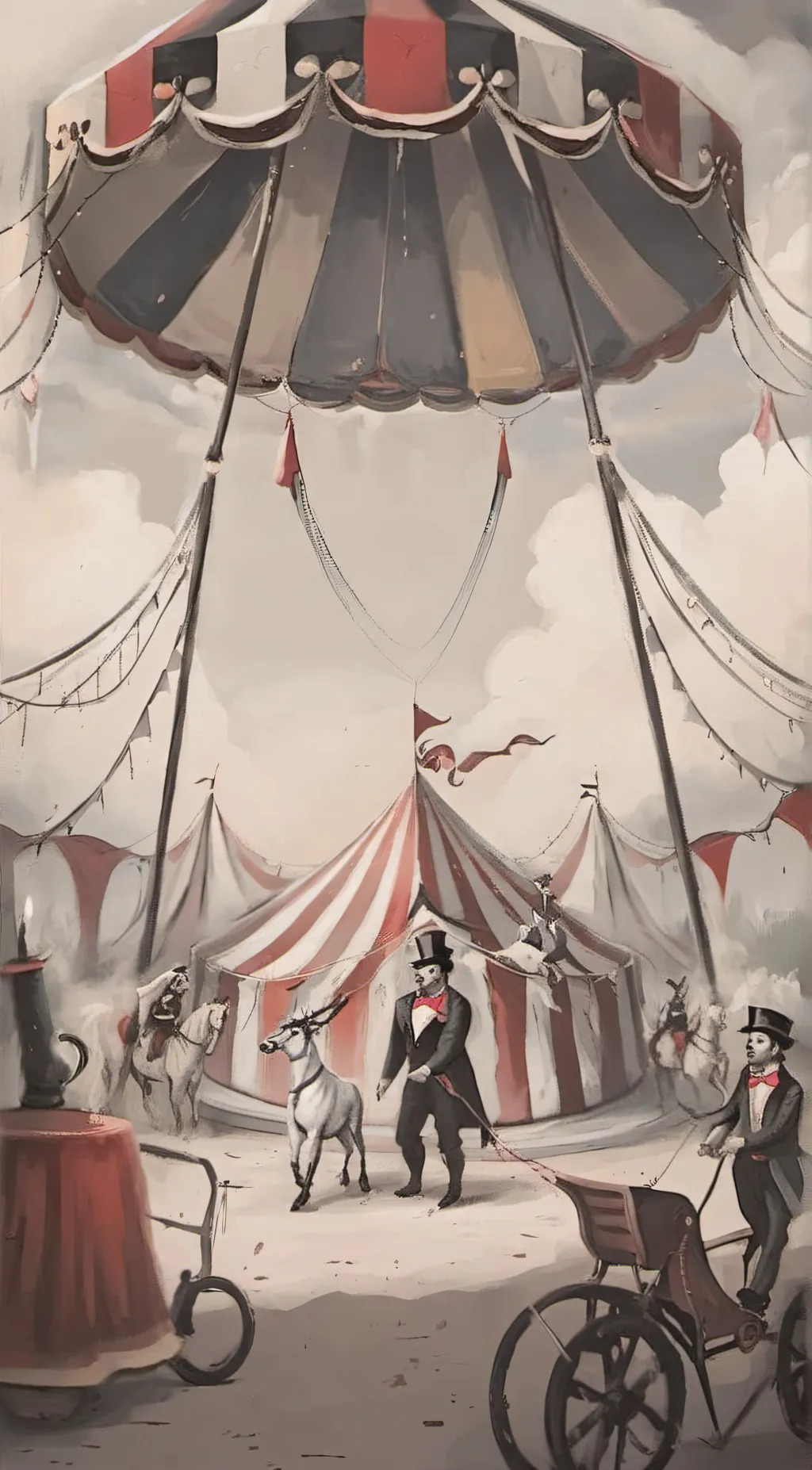 ai character: tadc but in ttd background