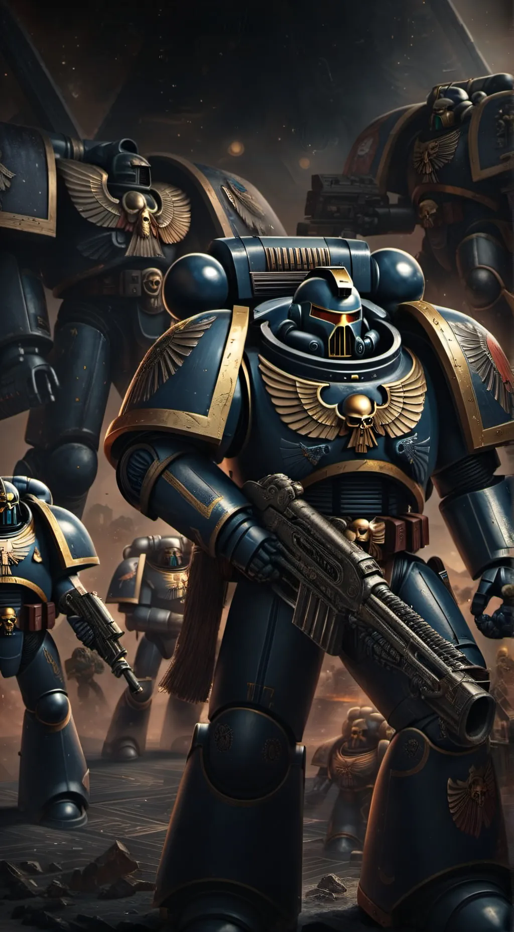 ai character: Sergeant Marcus background