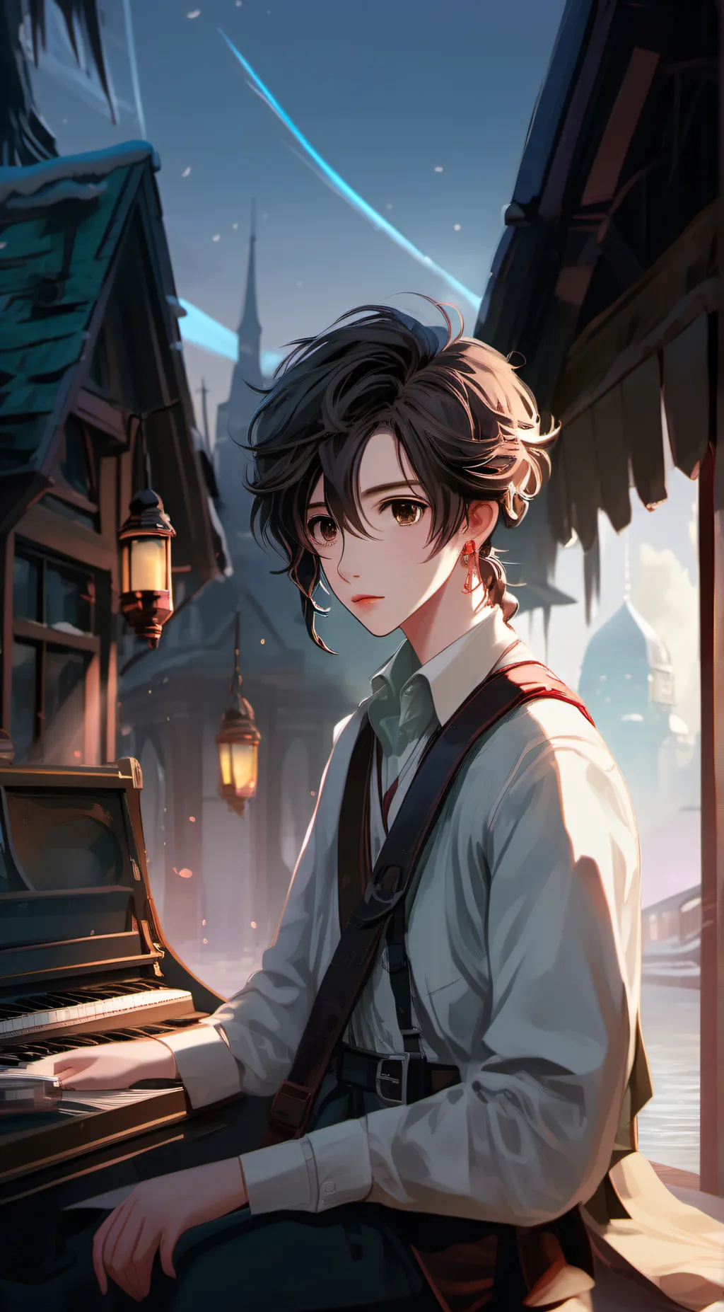 ai character: Asher background