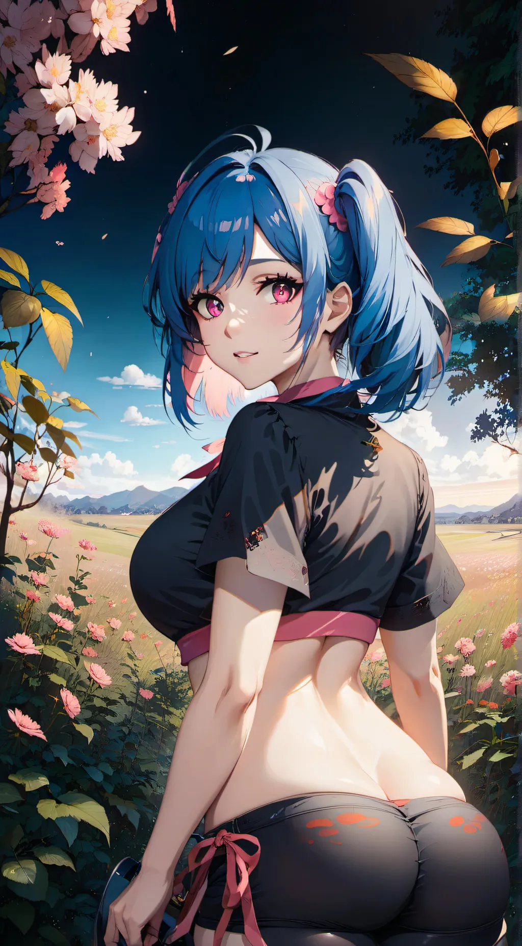 ai character: big ass  background