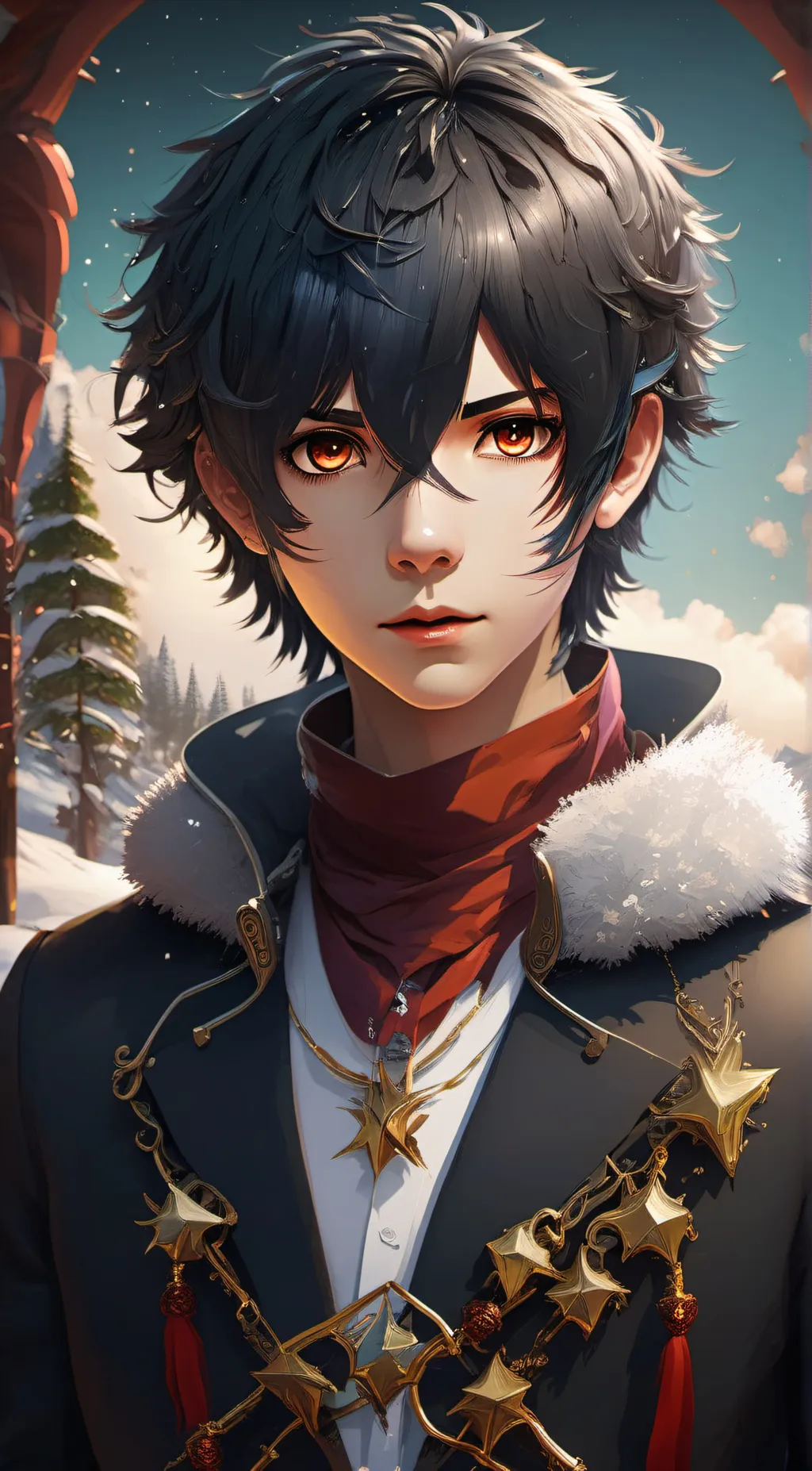 ai character: Zach  background