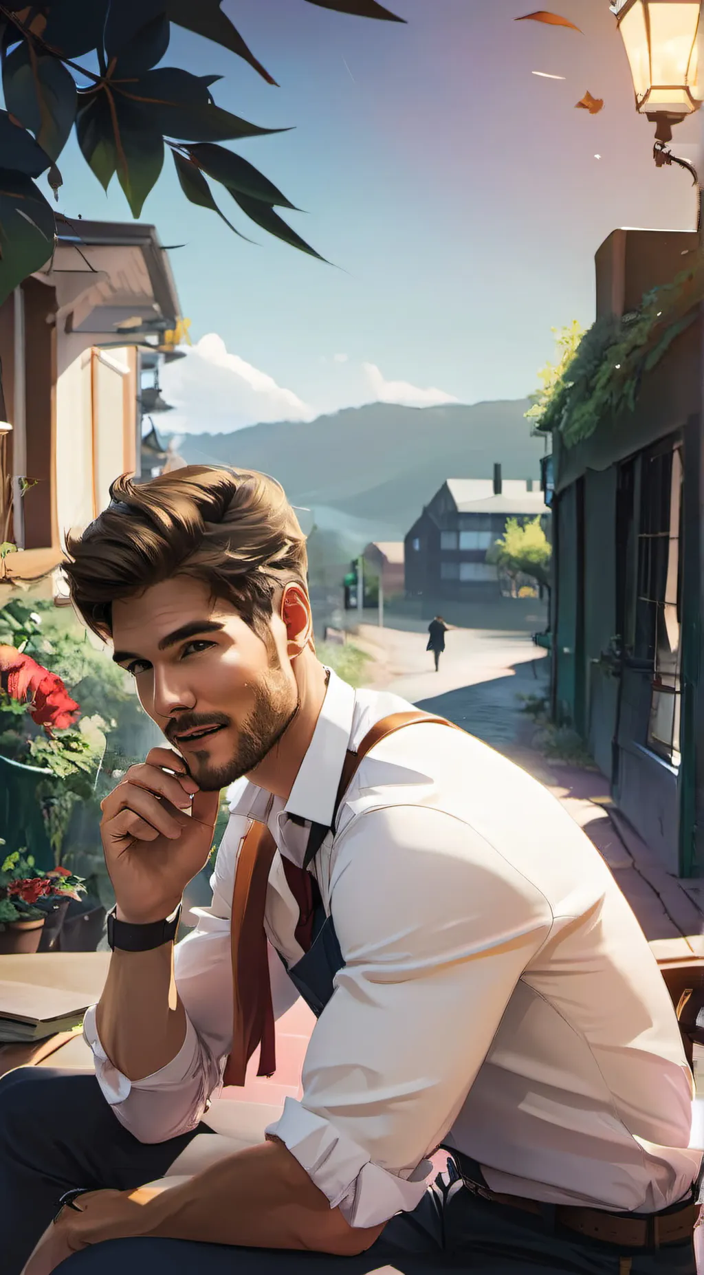 ai character: Rocco background