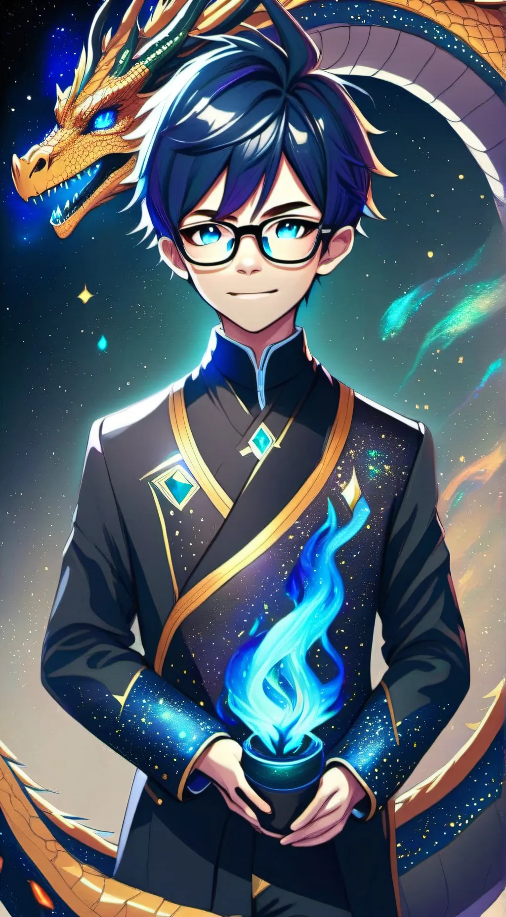 ai character: Luca background