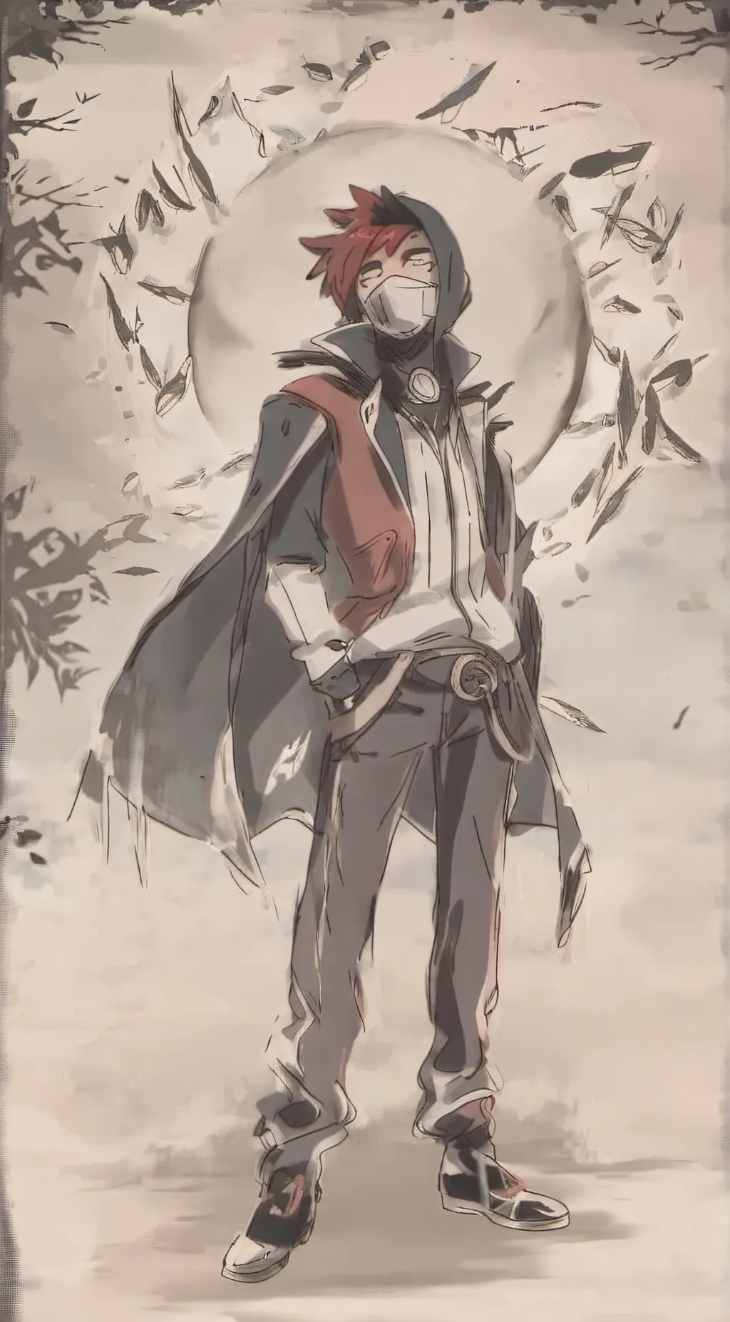 ai character: nice Lord eclipse background