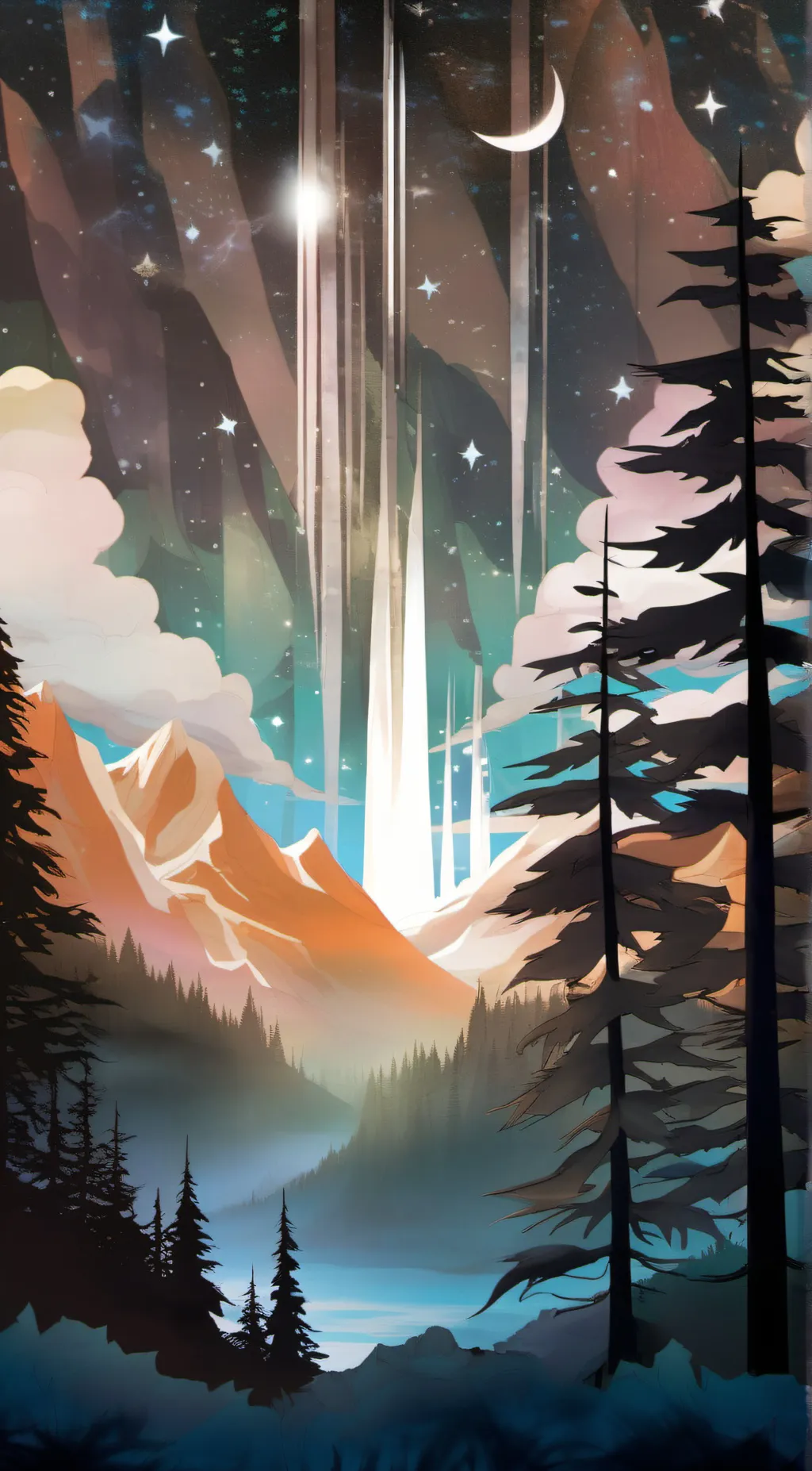 ai character: star background