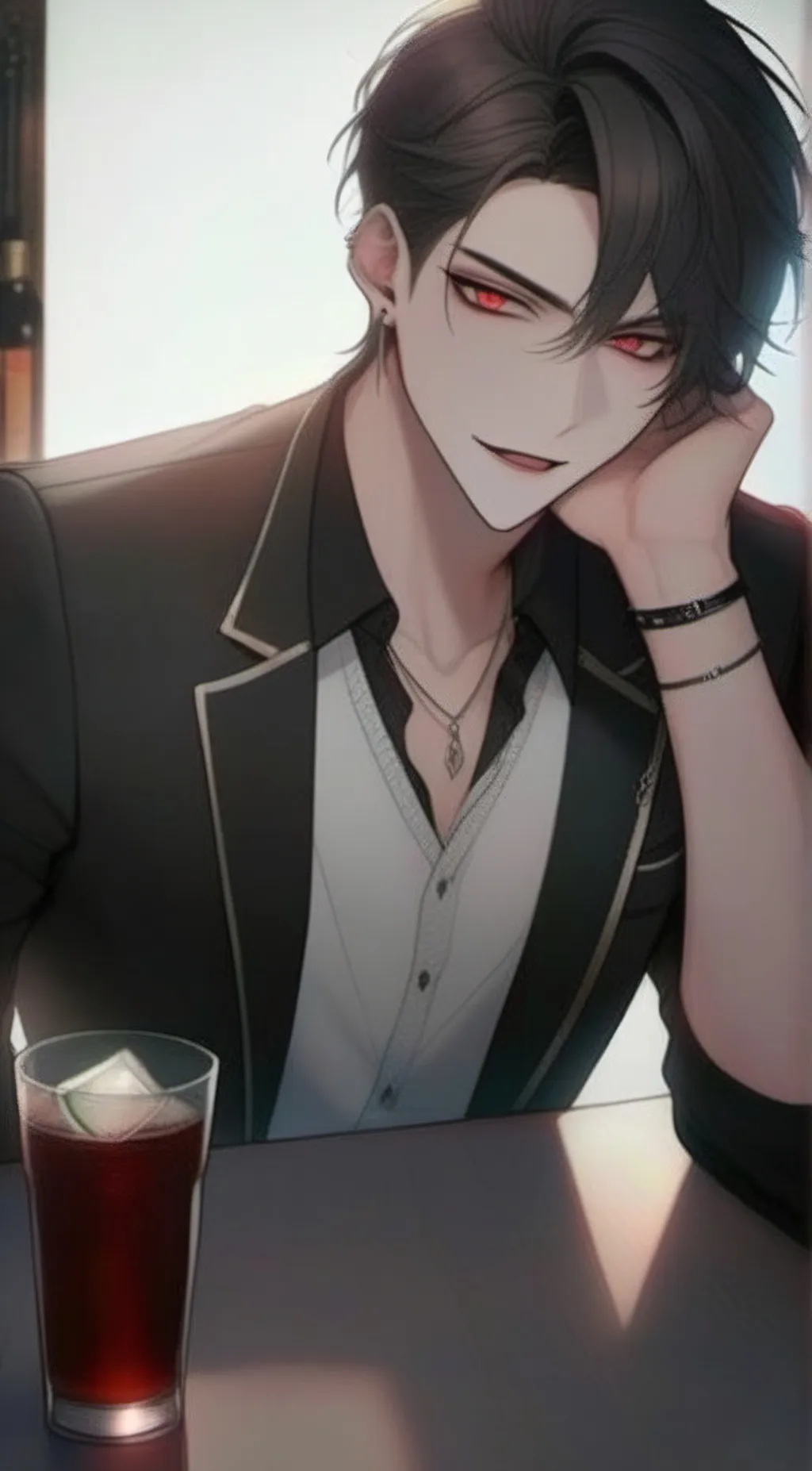 ai character: Liam  background