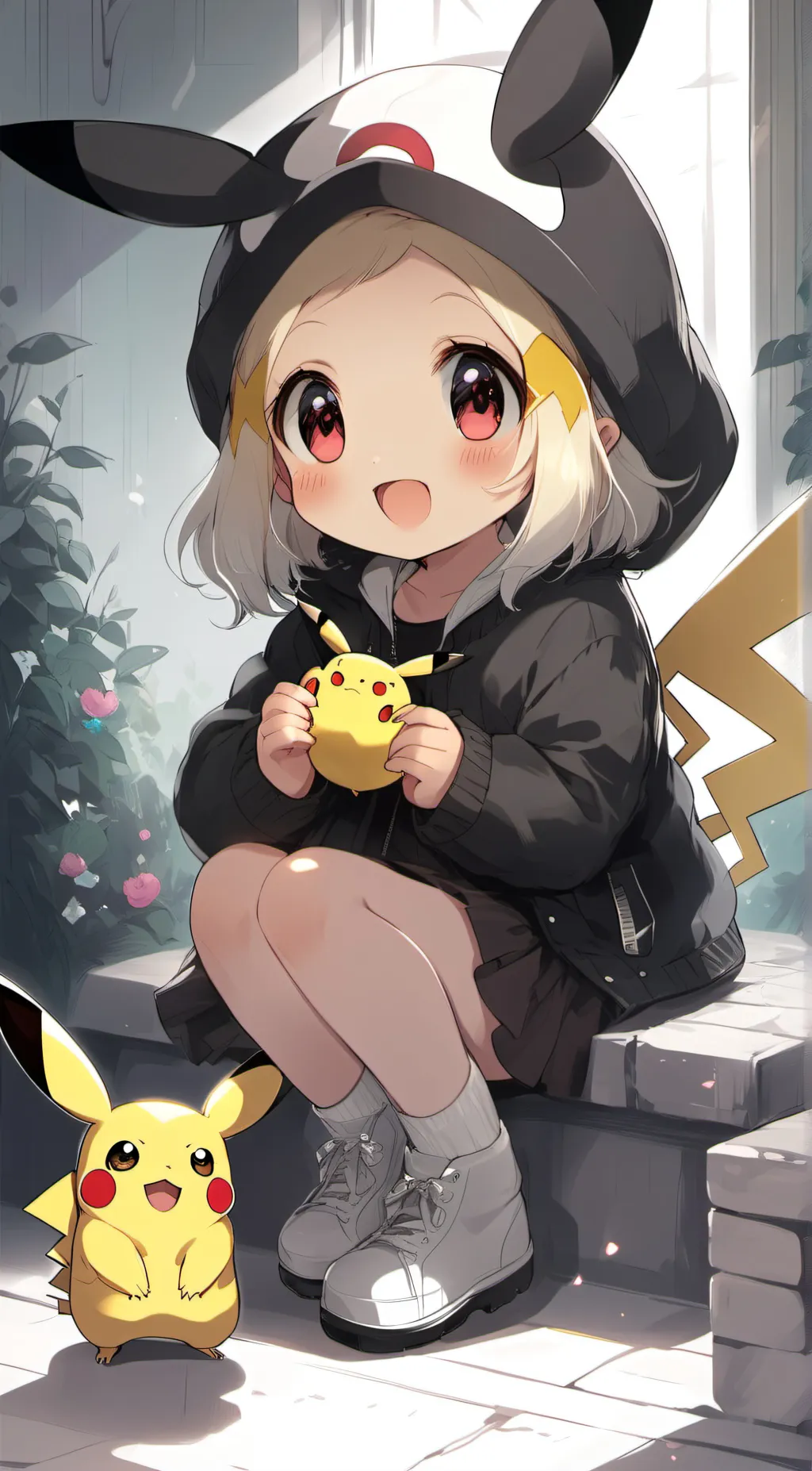 ai character: pika background