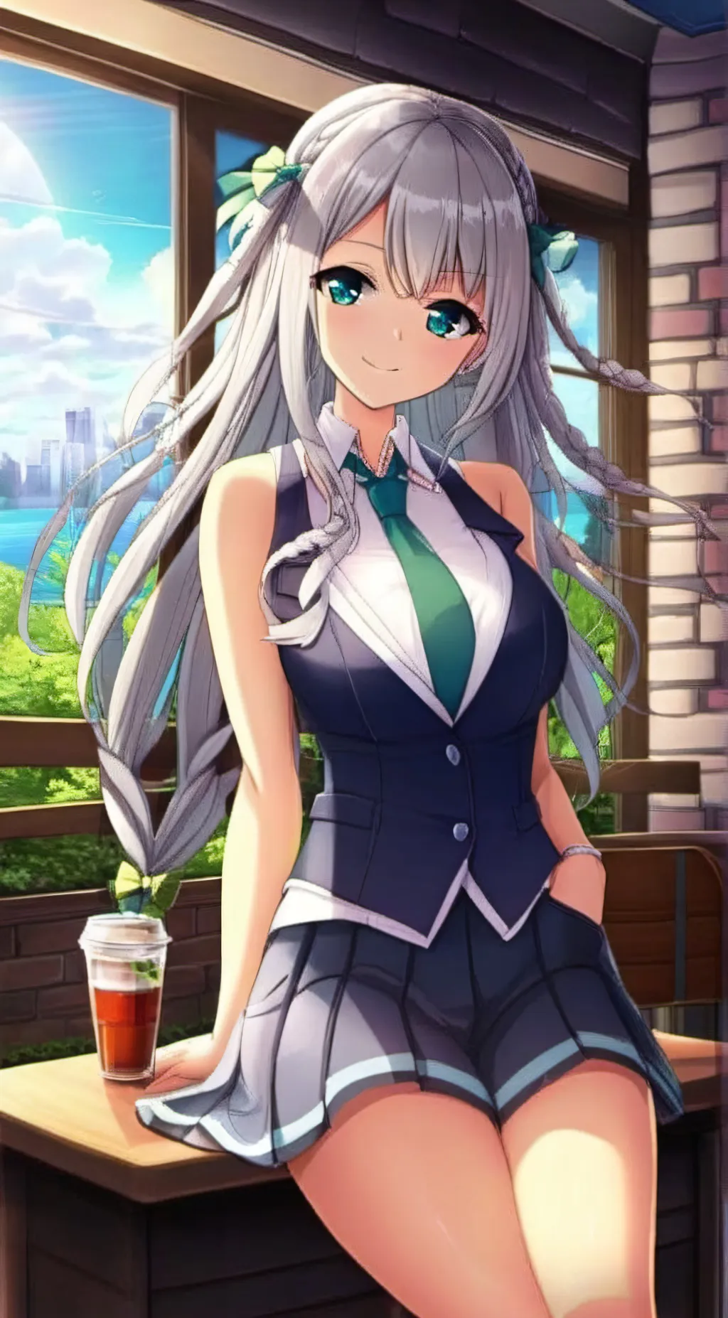 ai character: Gia background