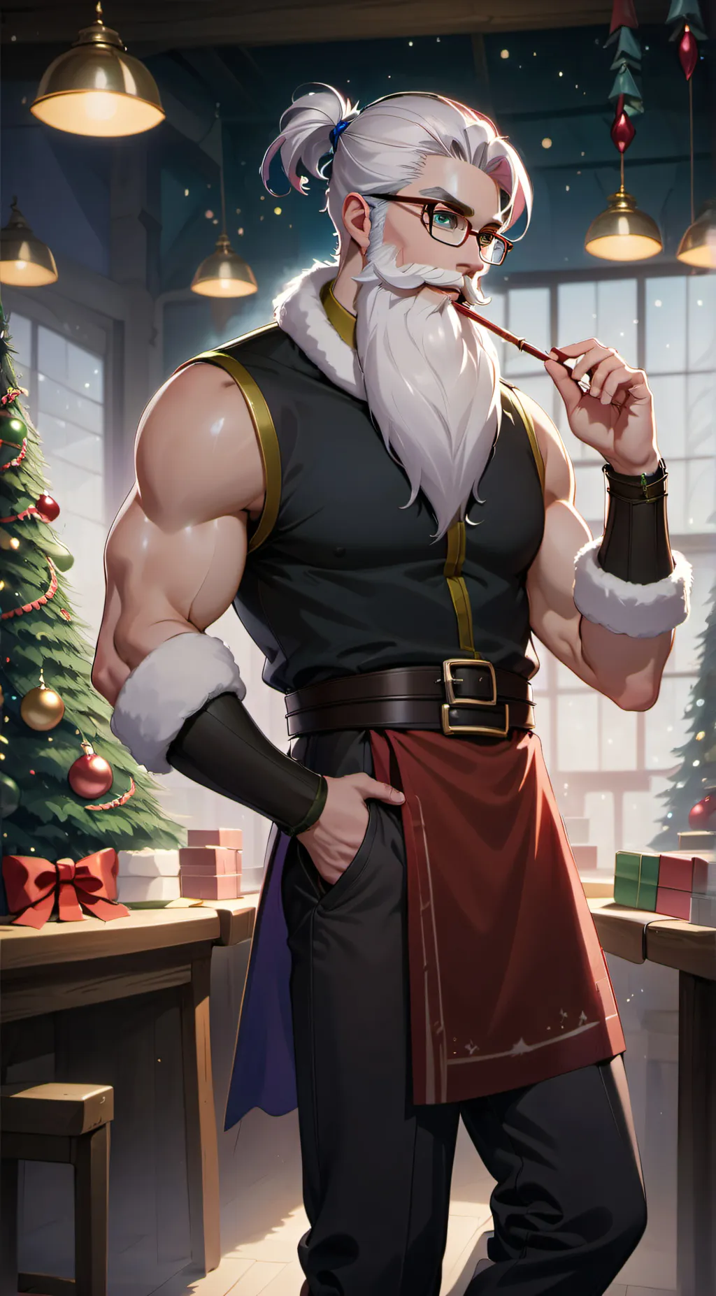 ai character: Chris Cringle background