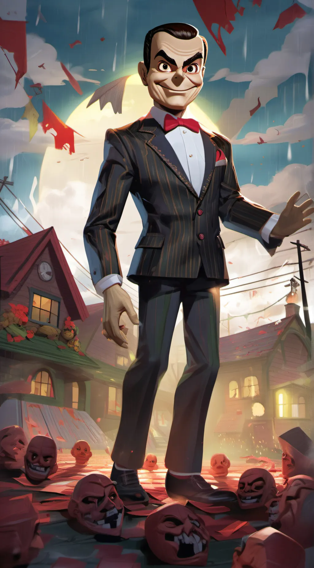 ai character: slappy background