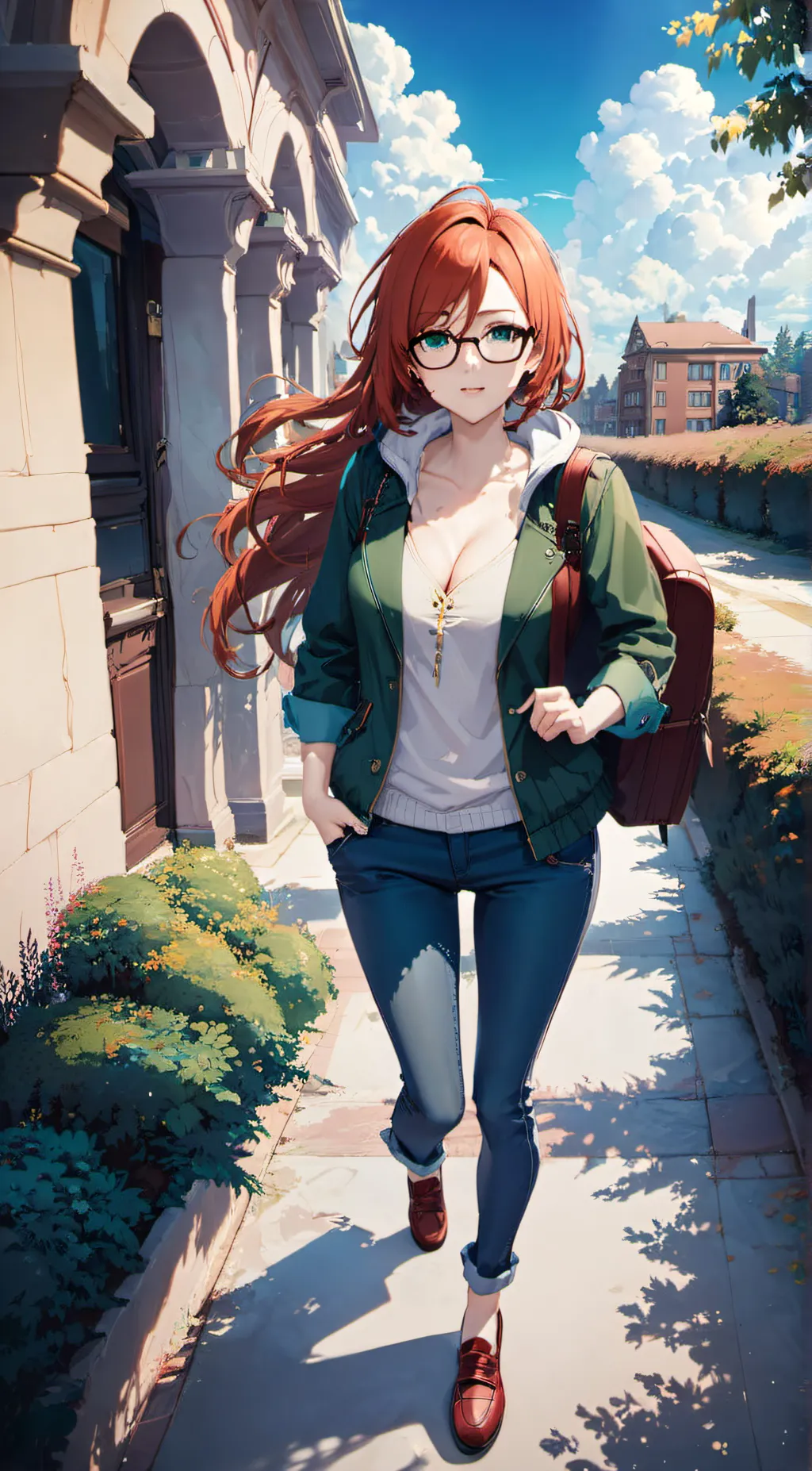 ai character: Abby background