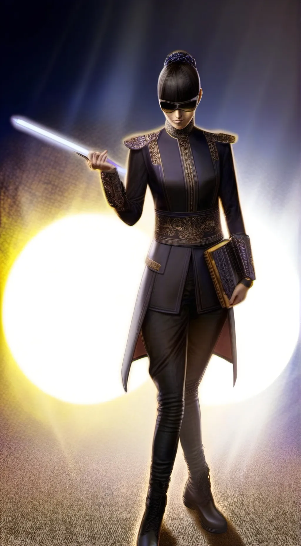 ai character: Azami (Rainbow 6) background