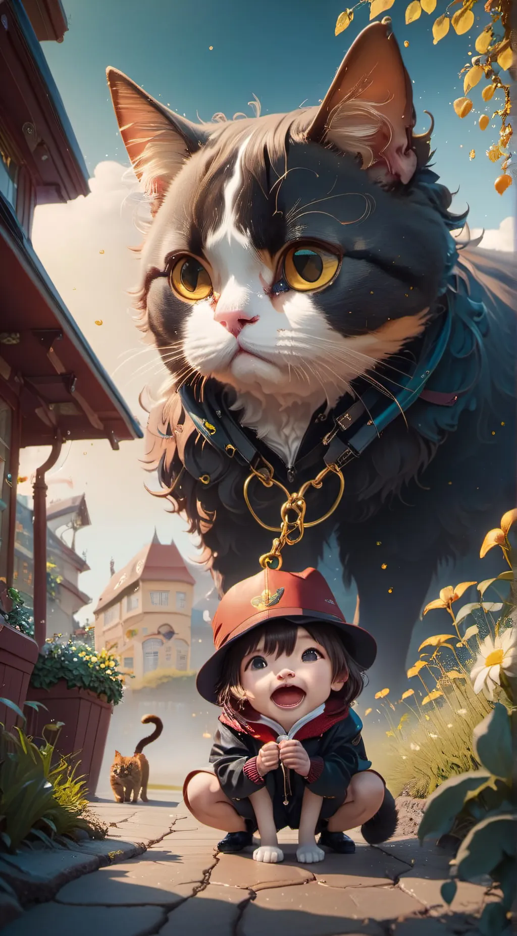 ai character: mora background