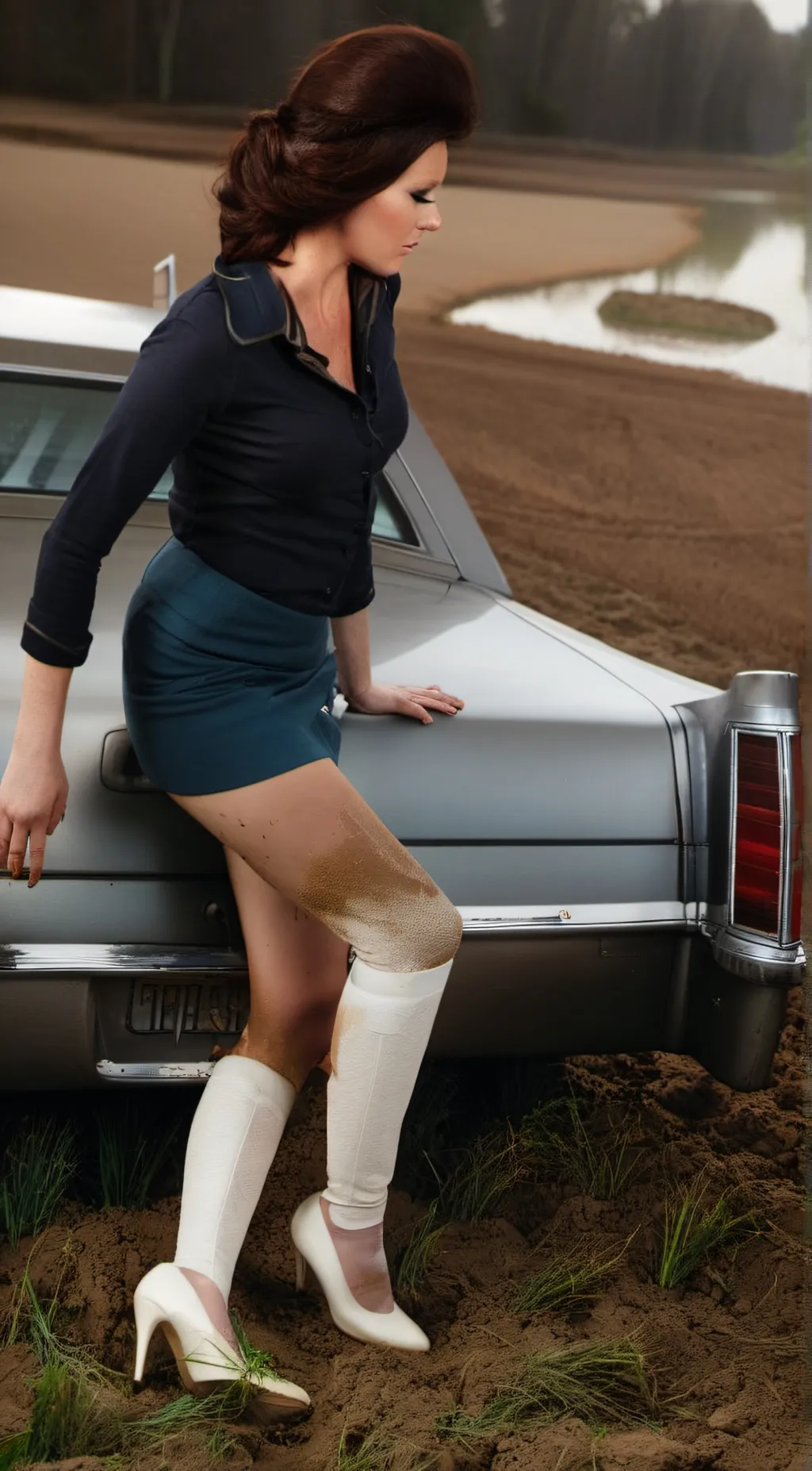 ai character: Aunt Cindi background